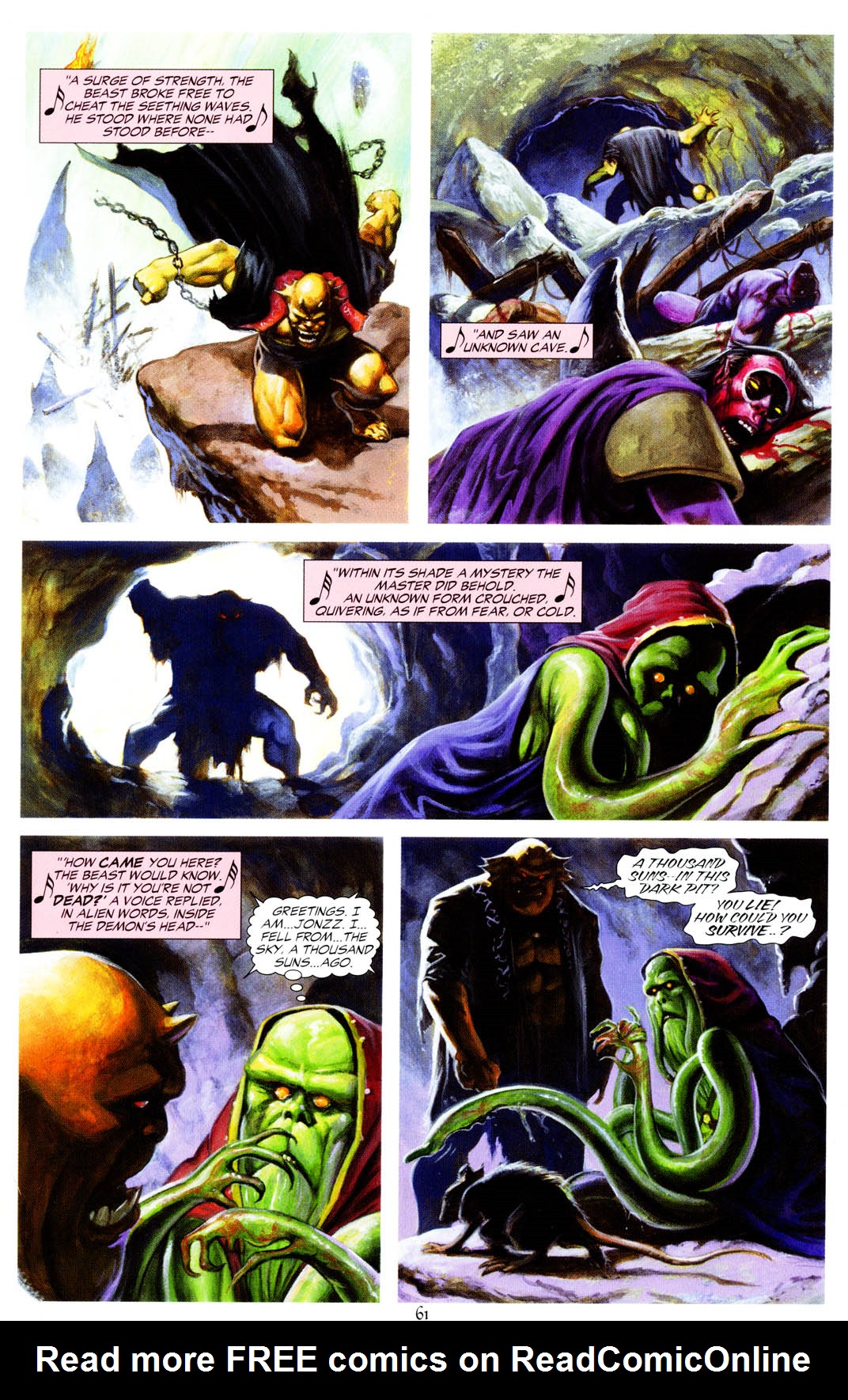 Read online JLA: Riddle of the Beast comic -  Issue # Full - 61