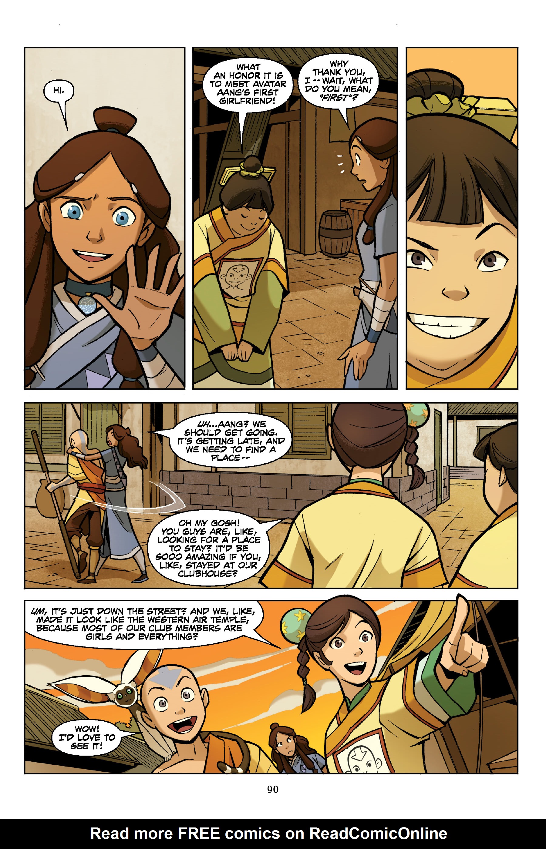 Read online Nickelodeon Avatar: The Last Airbender - The Promise comic -  Issue # _TPB Omnibus (Part 1) - 91