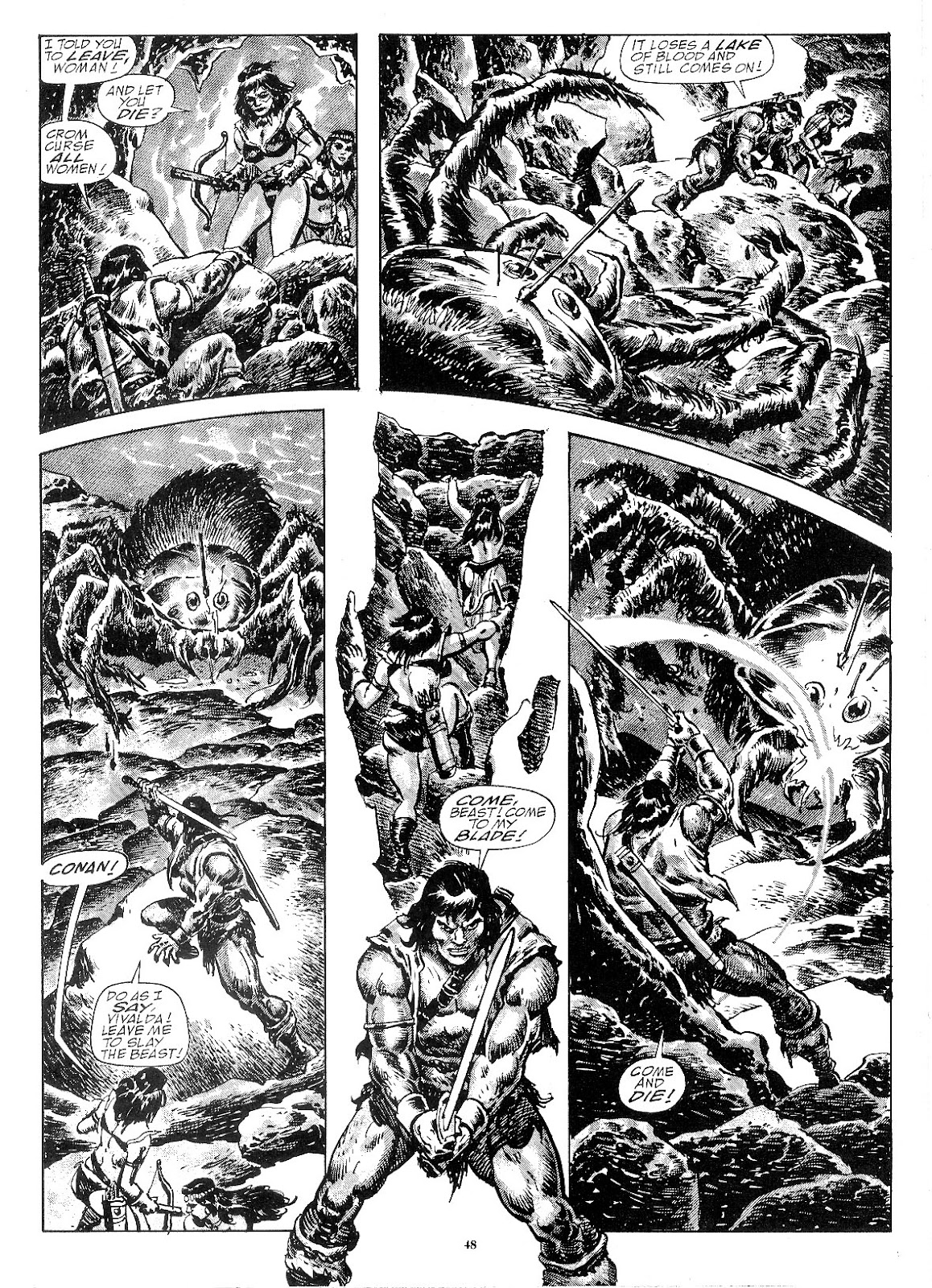 The Savage Sword Of Conan issue 183 - Page 31