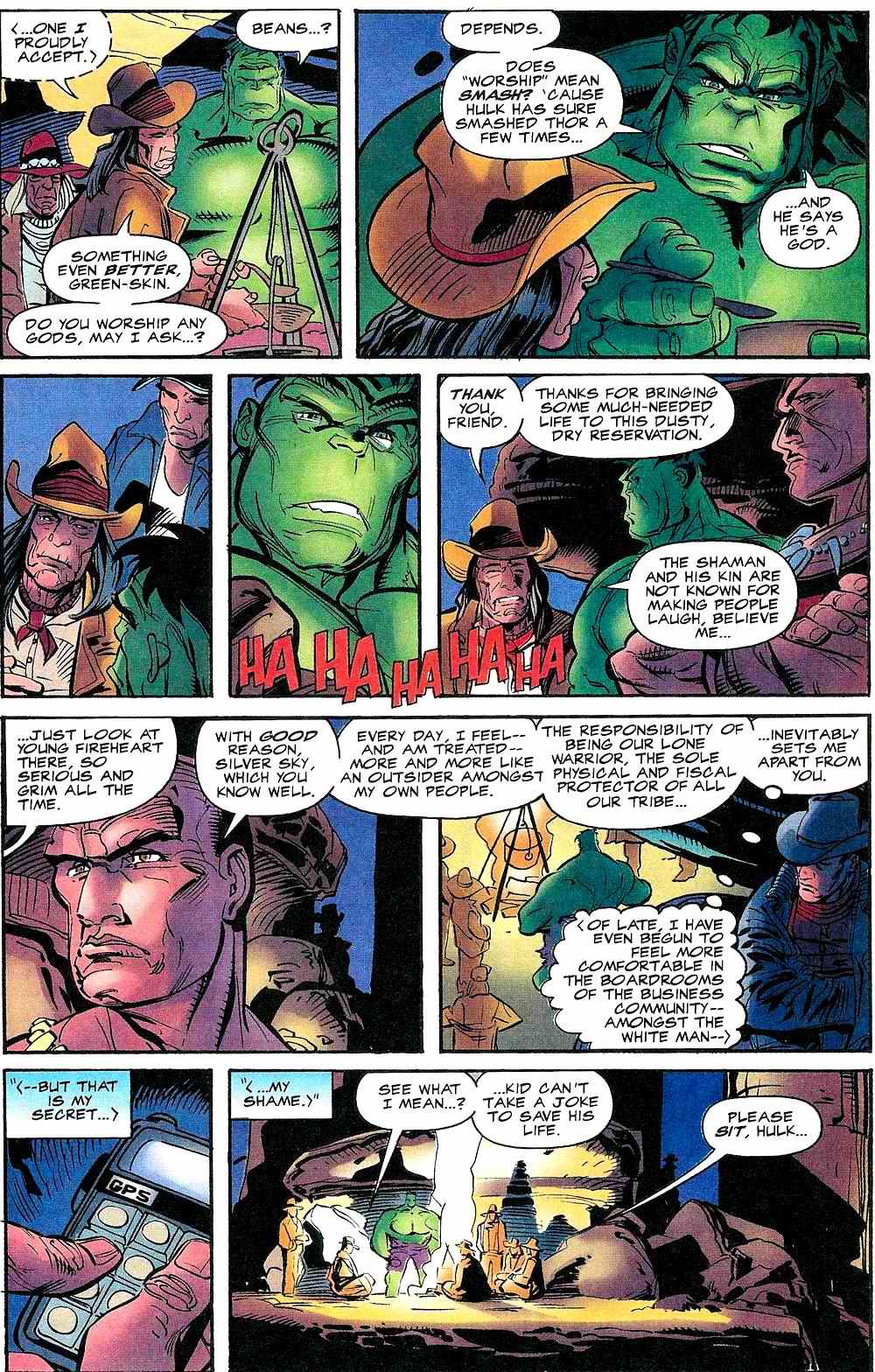 Read online The Rampaging Hulk (1998) comic -  Issue #6 - 13