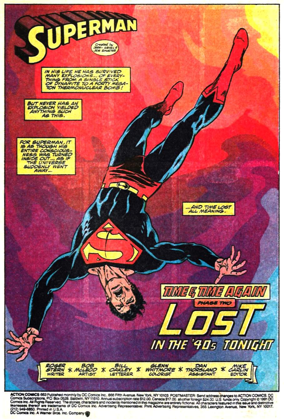 Read online Action Comics (1938) comic -  Issue #663 - 4