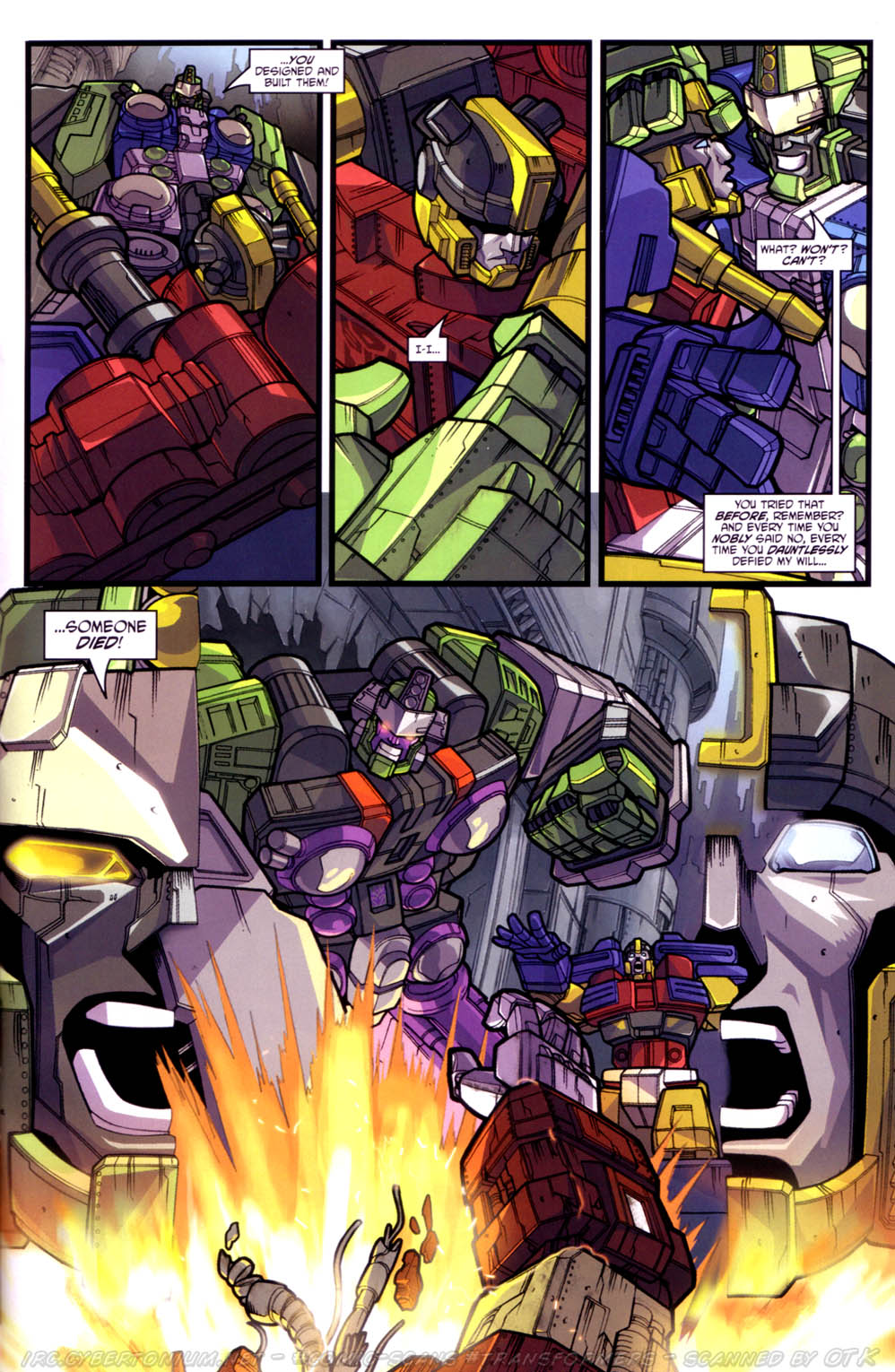Read online Transformers Energon comic -  Issue #24 - 10