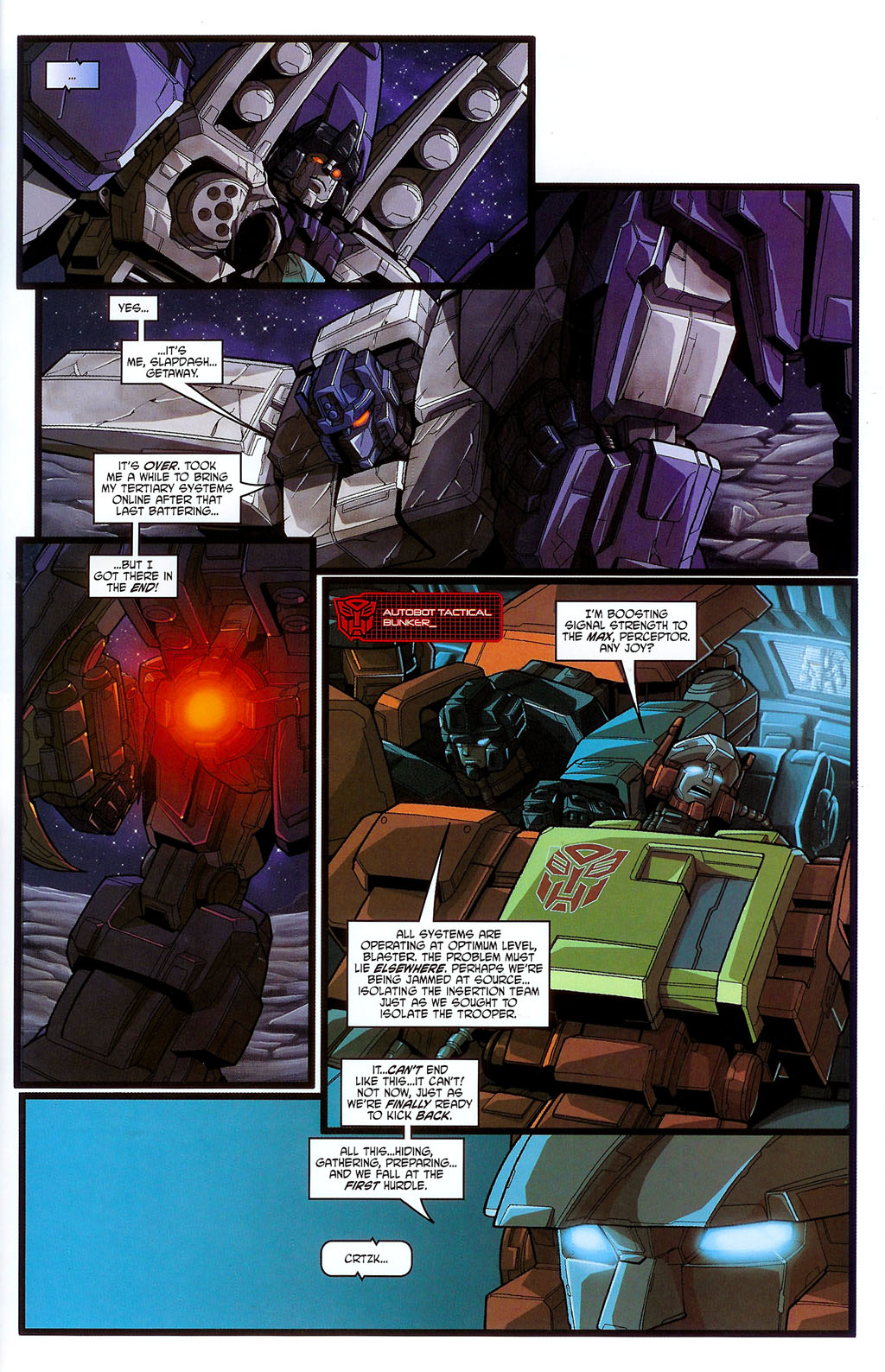 Read online Transformers War Within: "The Age of Wrath" comic -  Issue #3 - 19