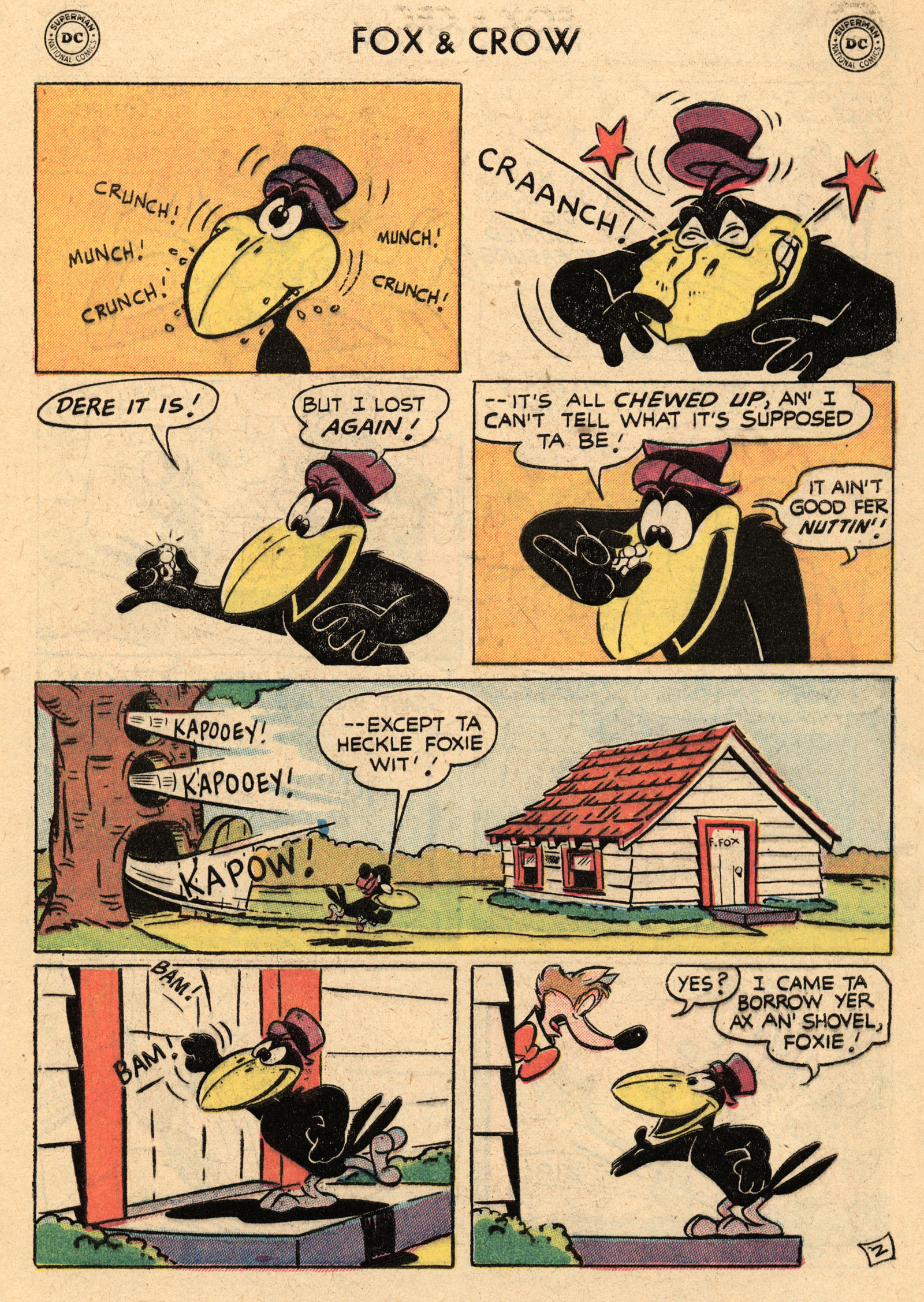 Read online The Fox and the Crow comic -  Issue #28 - 29