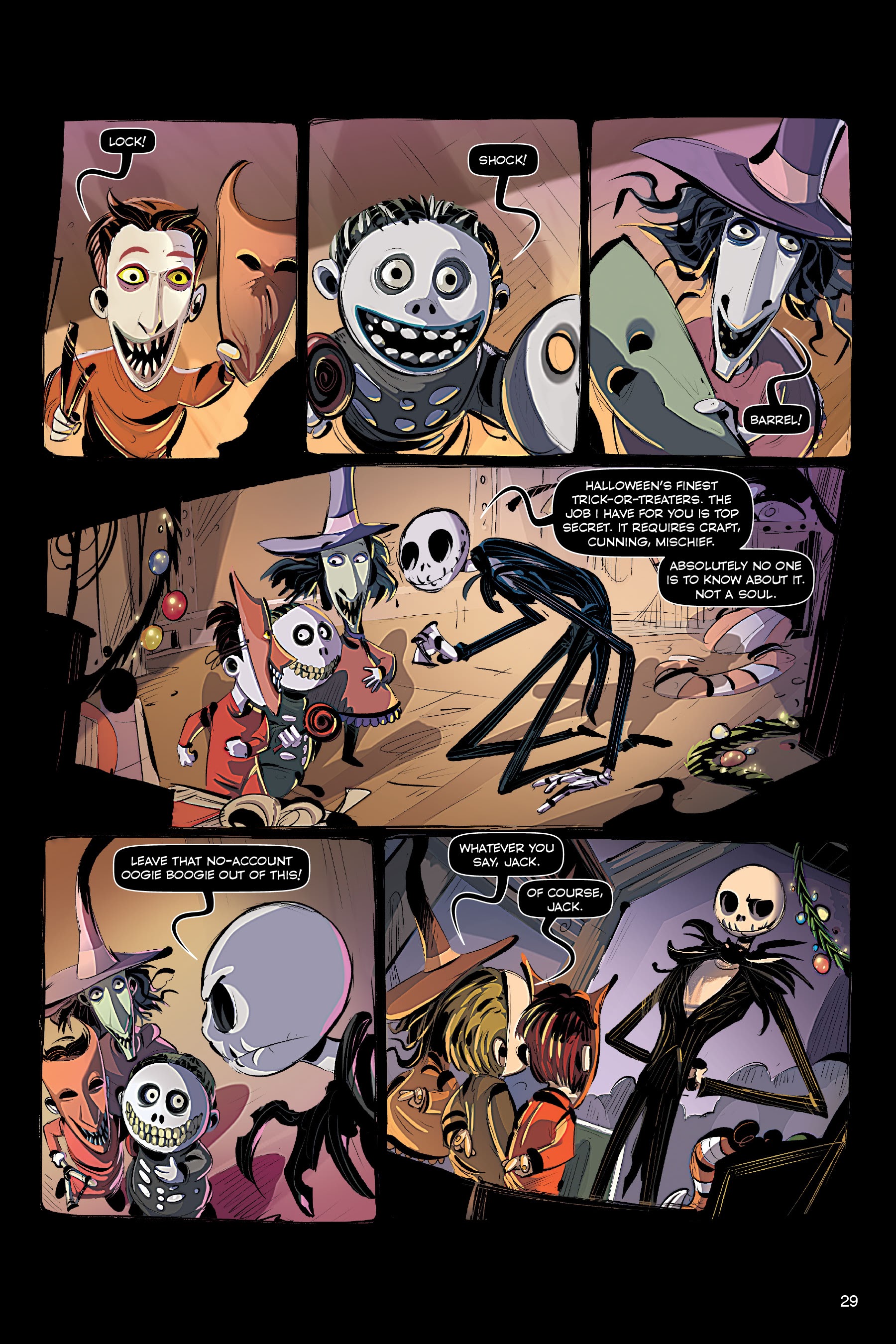 Read online Disney The Nightmare Before Christmas: The Story of the Movie in Comics comic -  Issue # Full - 28