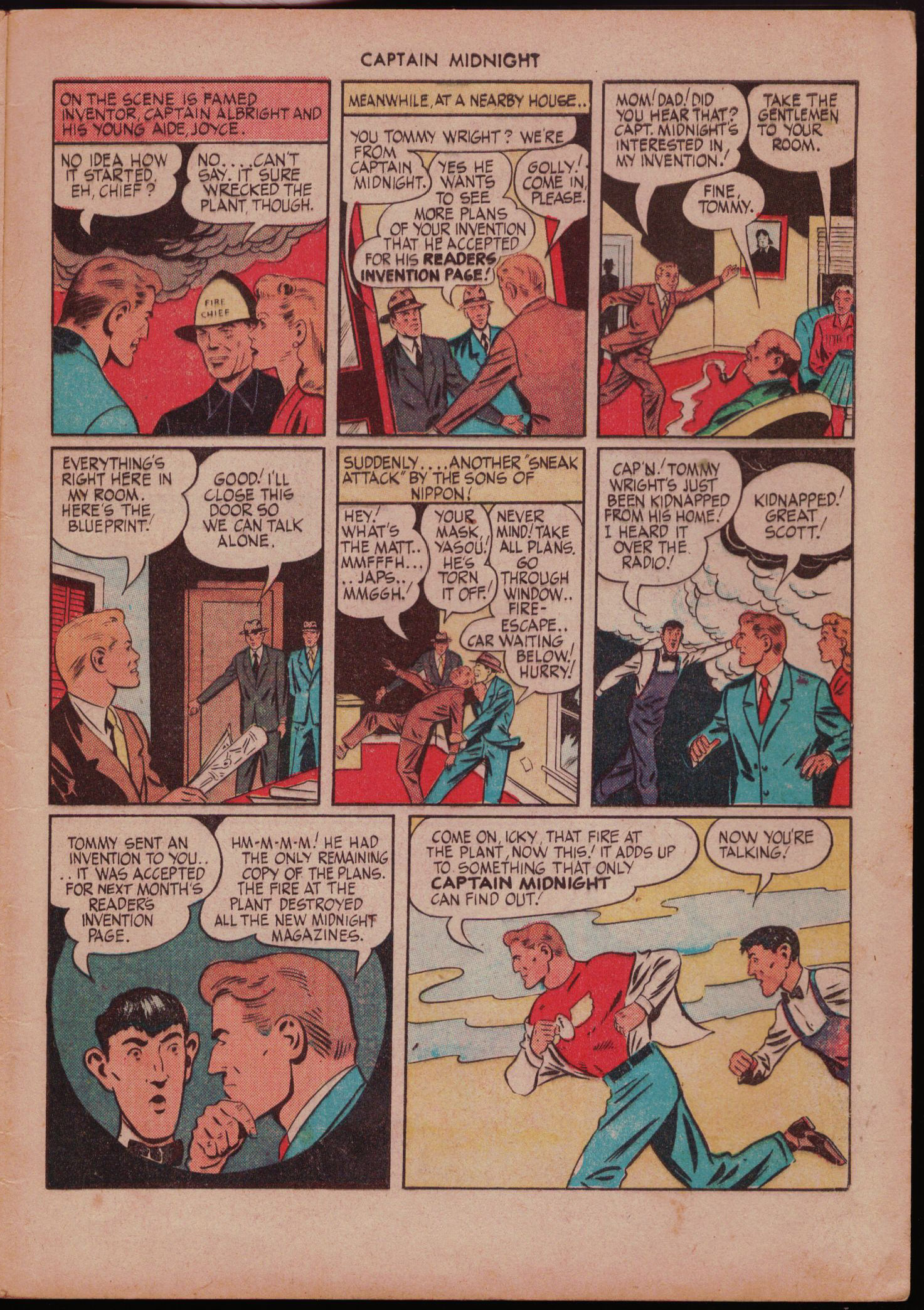 Read online Captain Midnight (1942) comic -  Issue #28 - 5