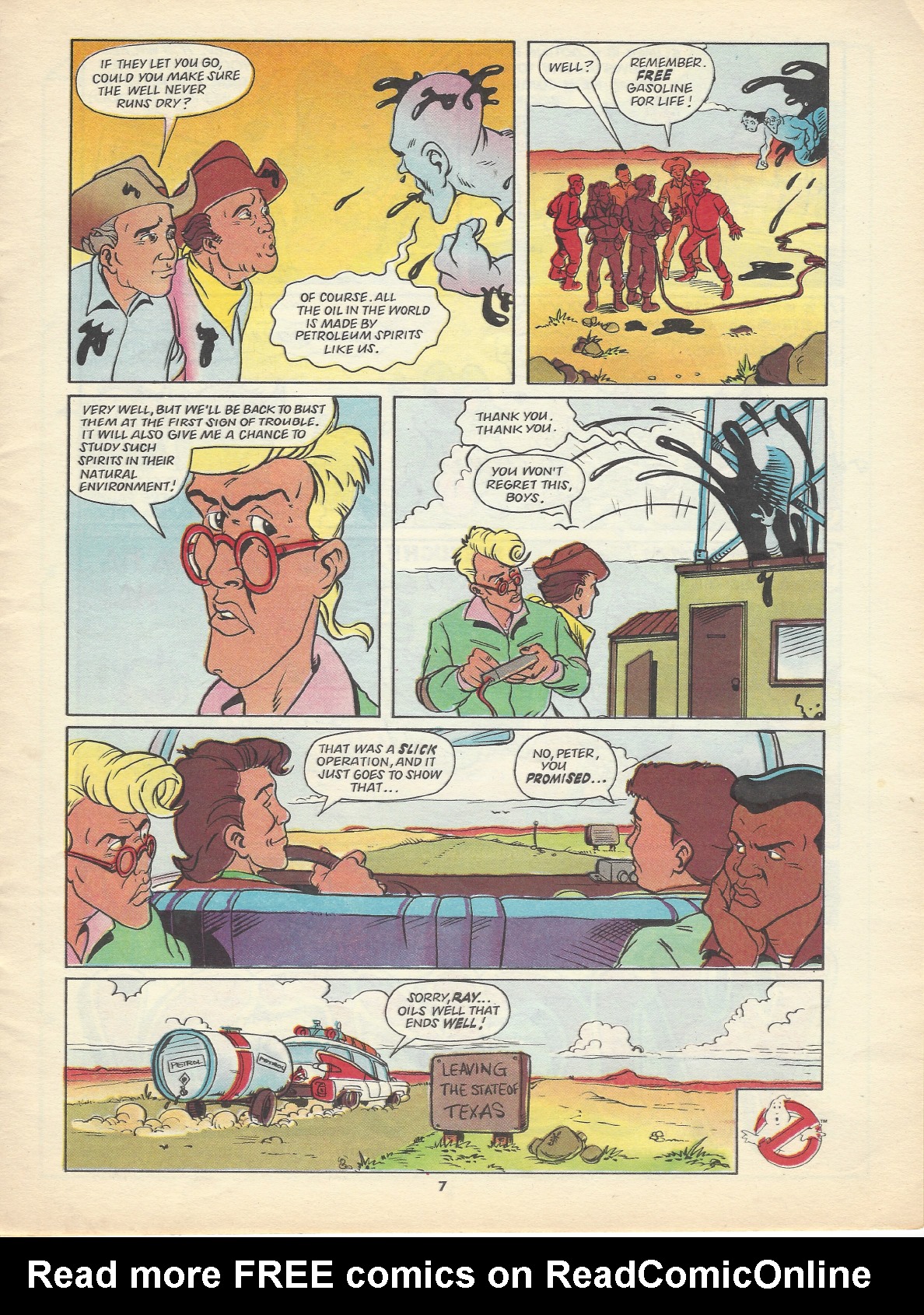 Read online The Real Ghostbusters comic -  Issue #49 - 7
