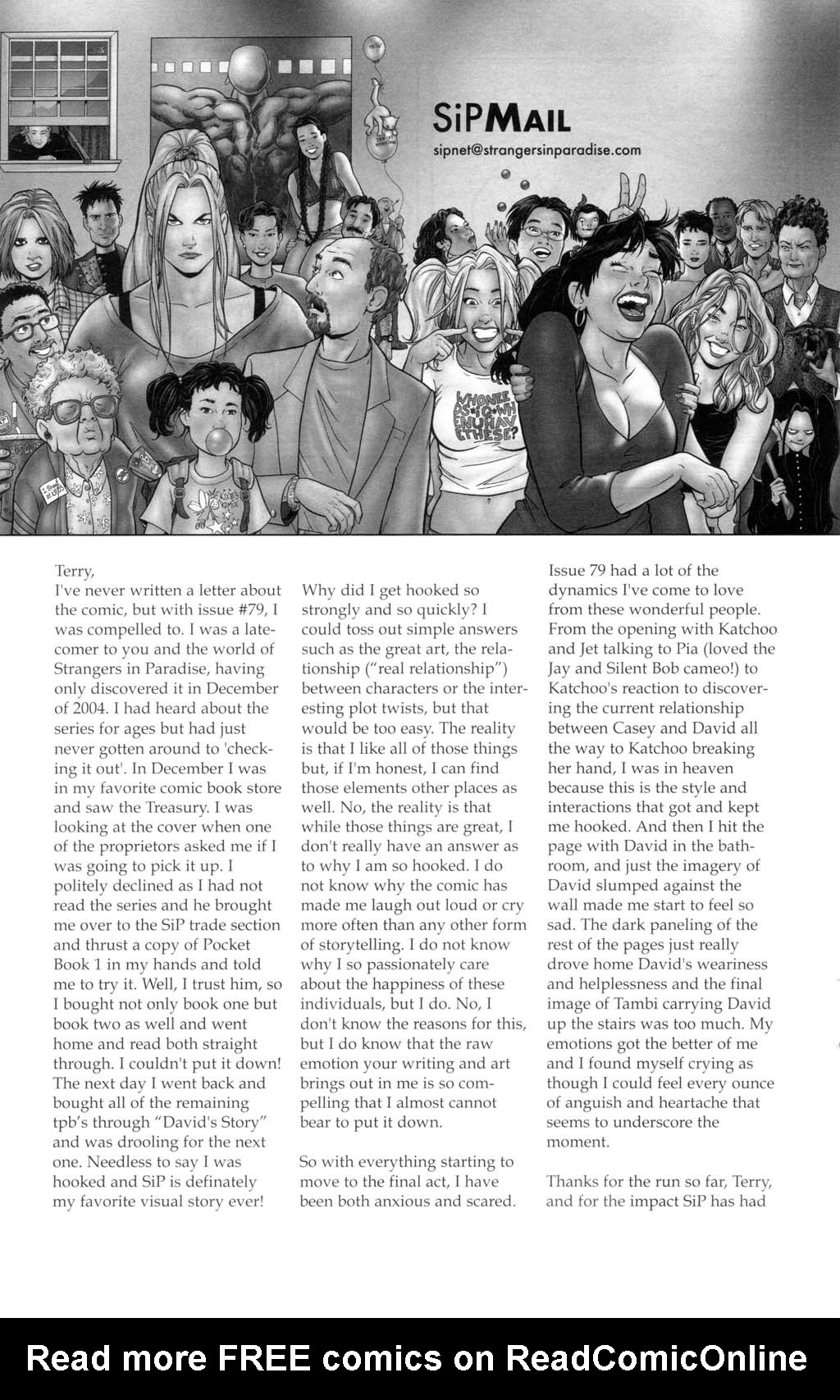 Read online Strangers in Paradise comic -  Issue #80 - 22