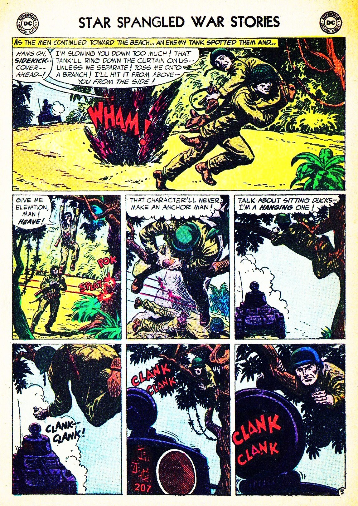 Read online Star Spangled War Stories (1952) comic -  Issue #47 - 7