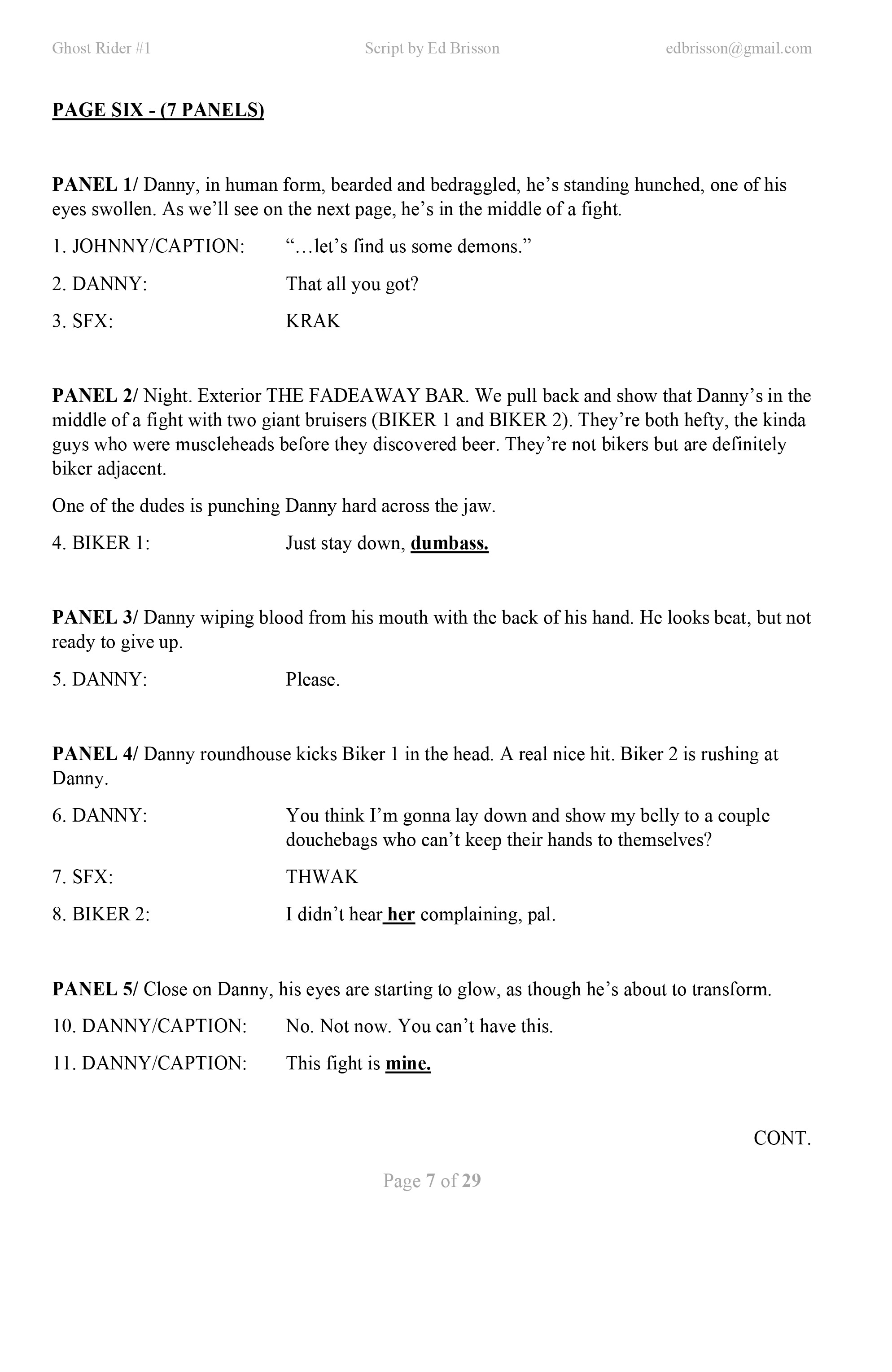 Read online Ghost Rider (2019) comic -  Issue # _Director's Cut - 50