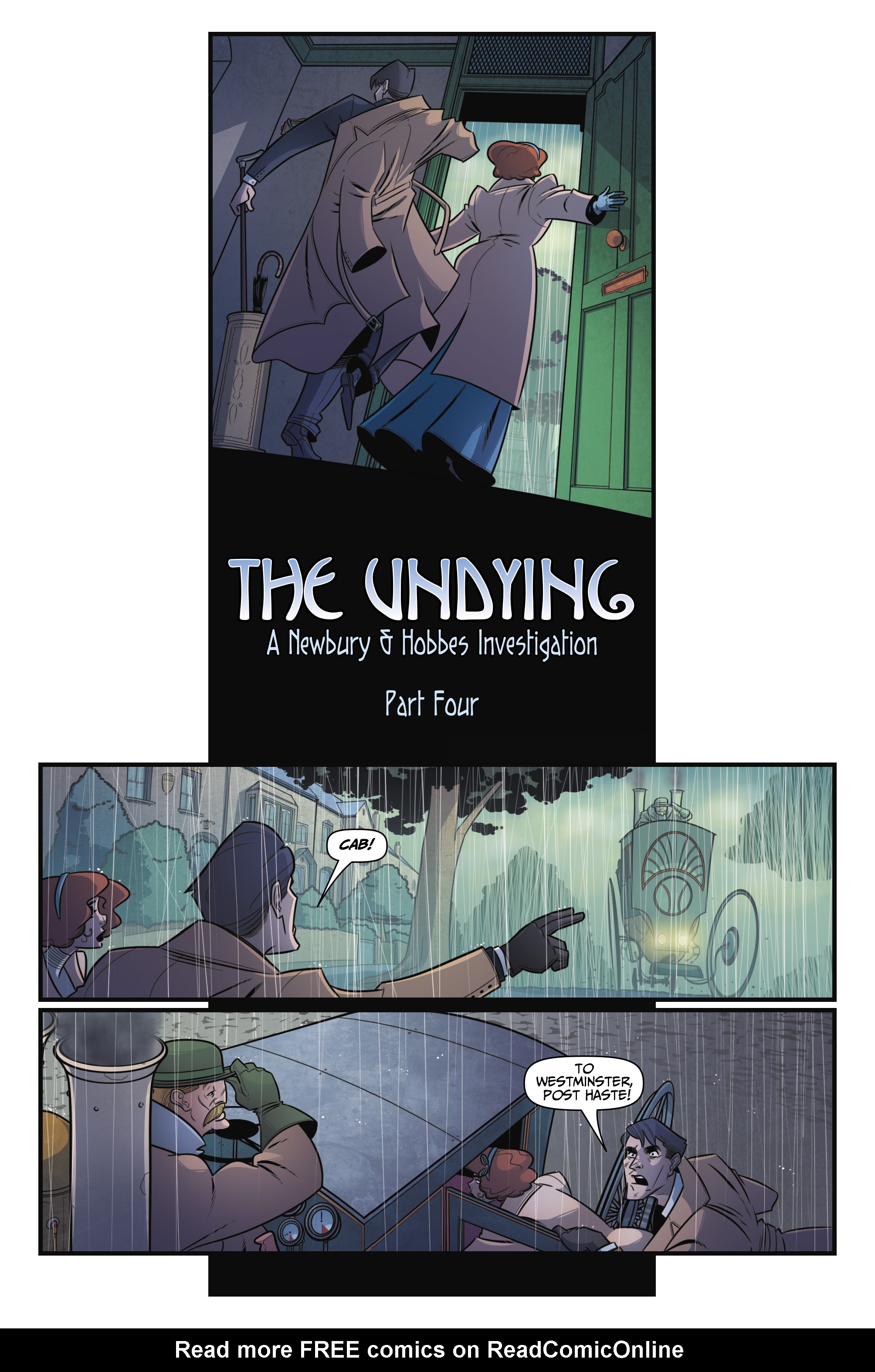 Read online Newbury & Hobbes: The Undying comic -  Issue #4 - 7