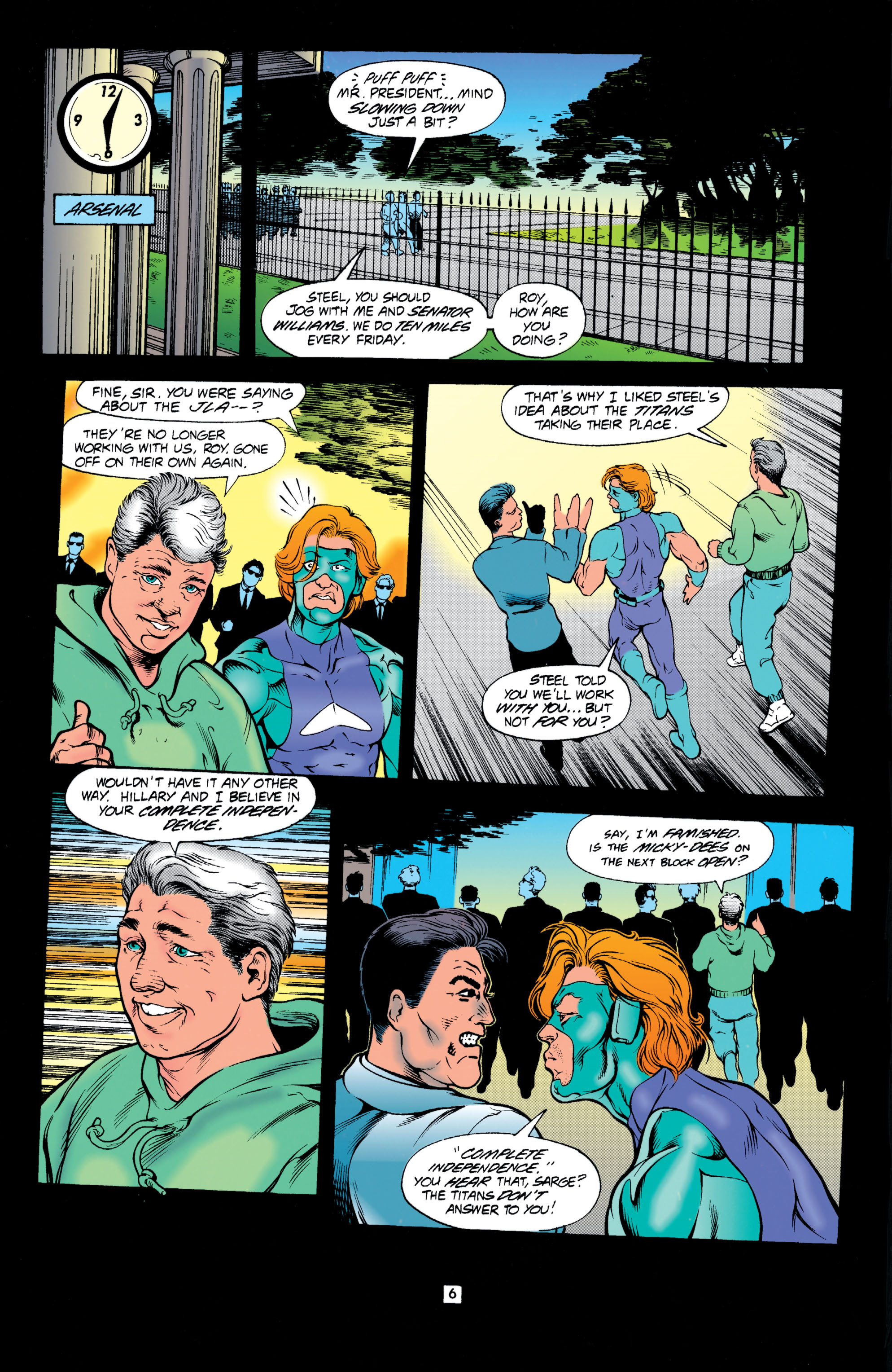 Read online The New Titans (1988) comic -  Issue #114 - 7