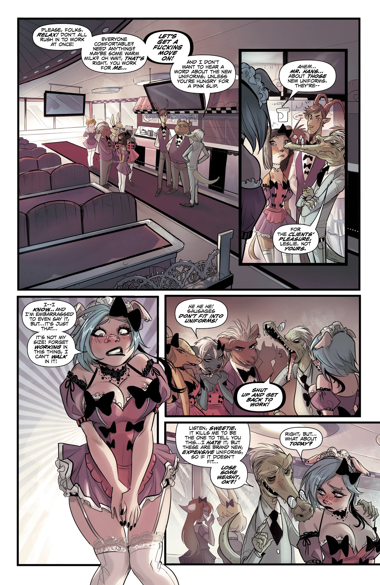 Read online Unnatural comic -  Issue #1 - 11