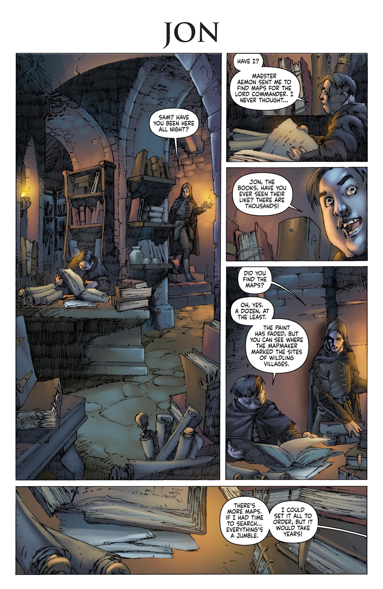 Read online A Clash of Kings comic -  Issue #3 - 4