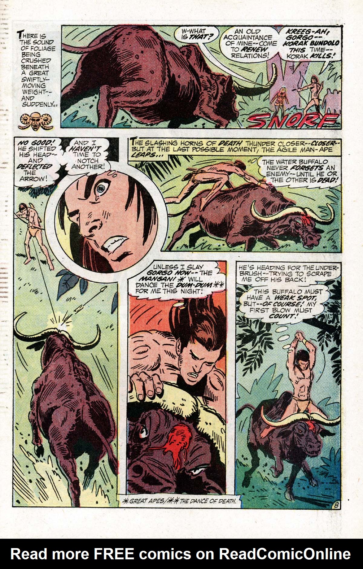 Read online Korak, Son of Tarzan (1972) comic -  Issue #46 - 11