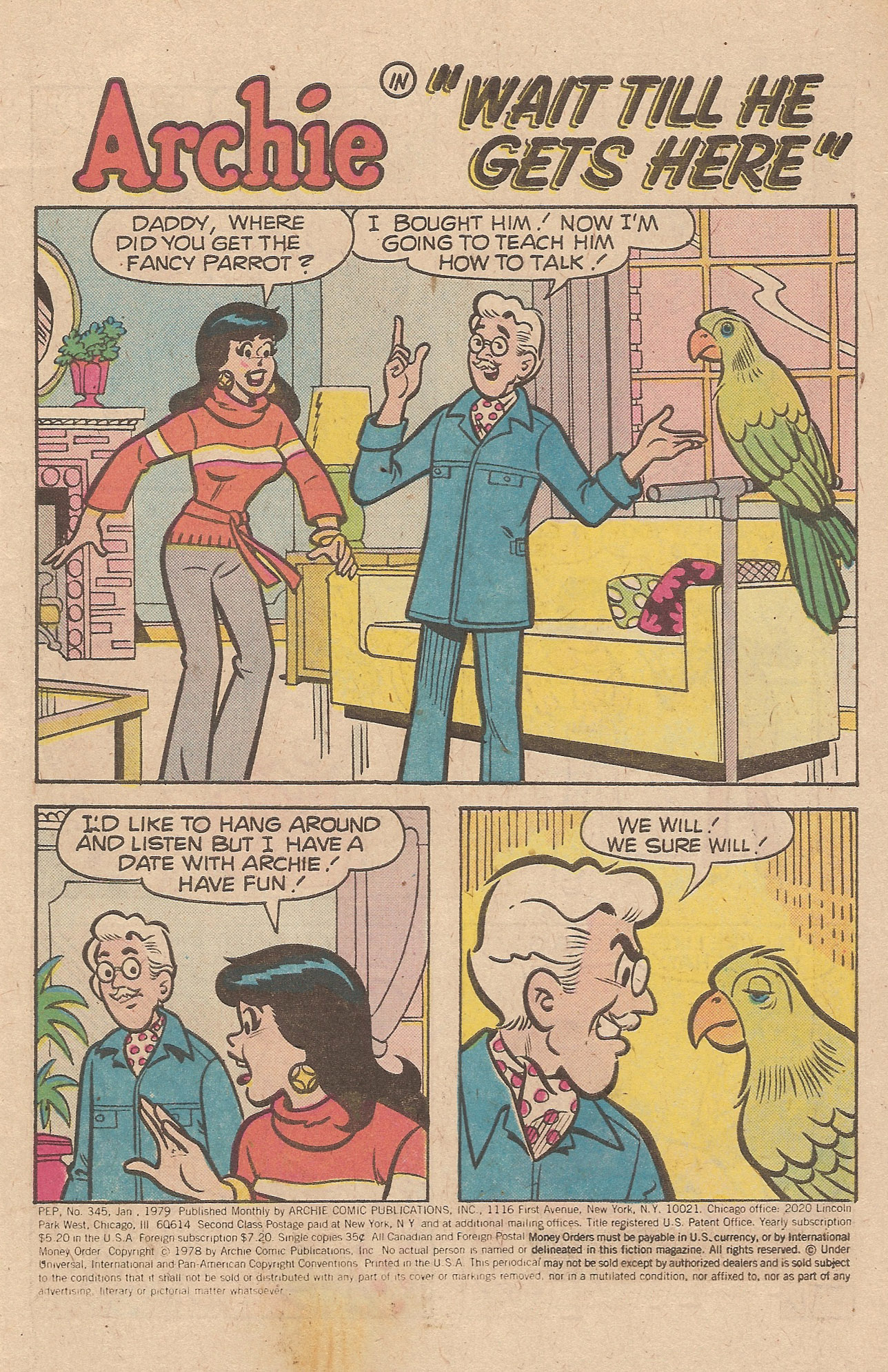 Read online Pep Comics comic -  Issue #345 - 3