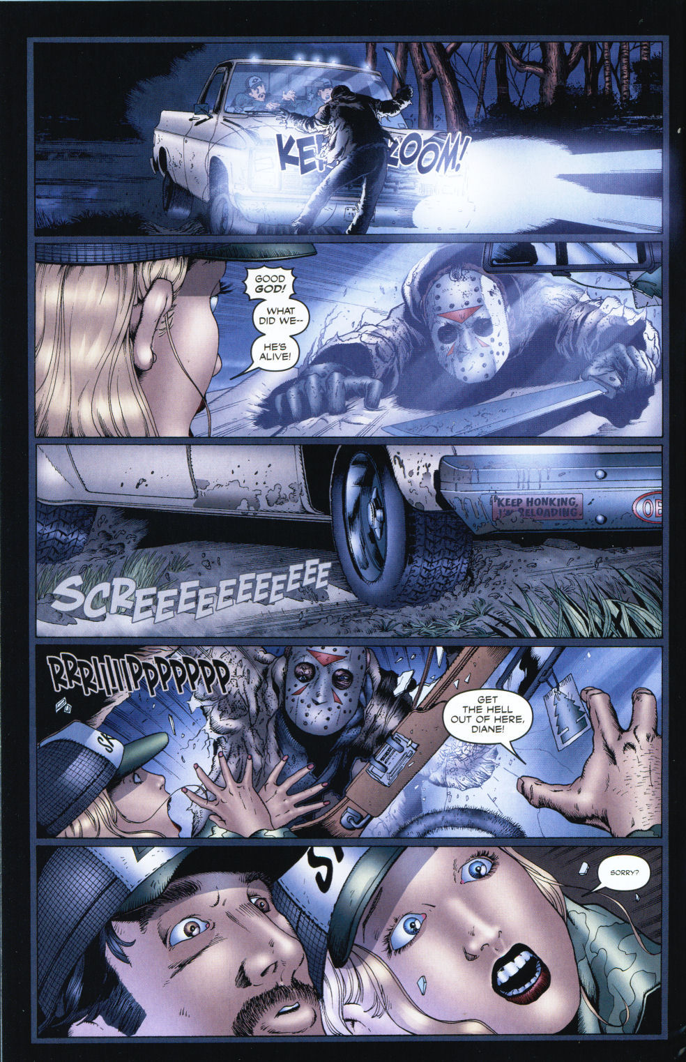 Read online Friday the 13th: Bloodbath comic -  Issue #1 - 6