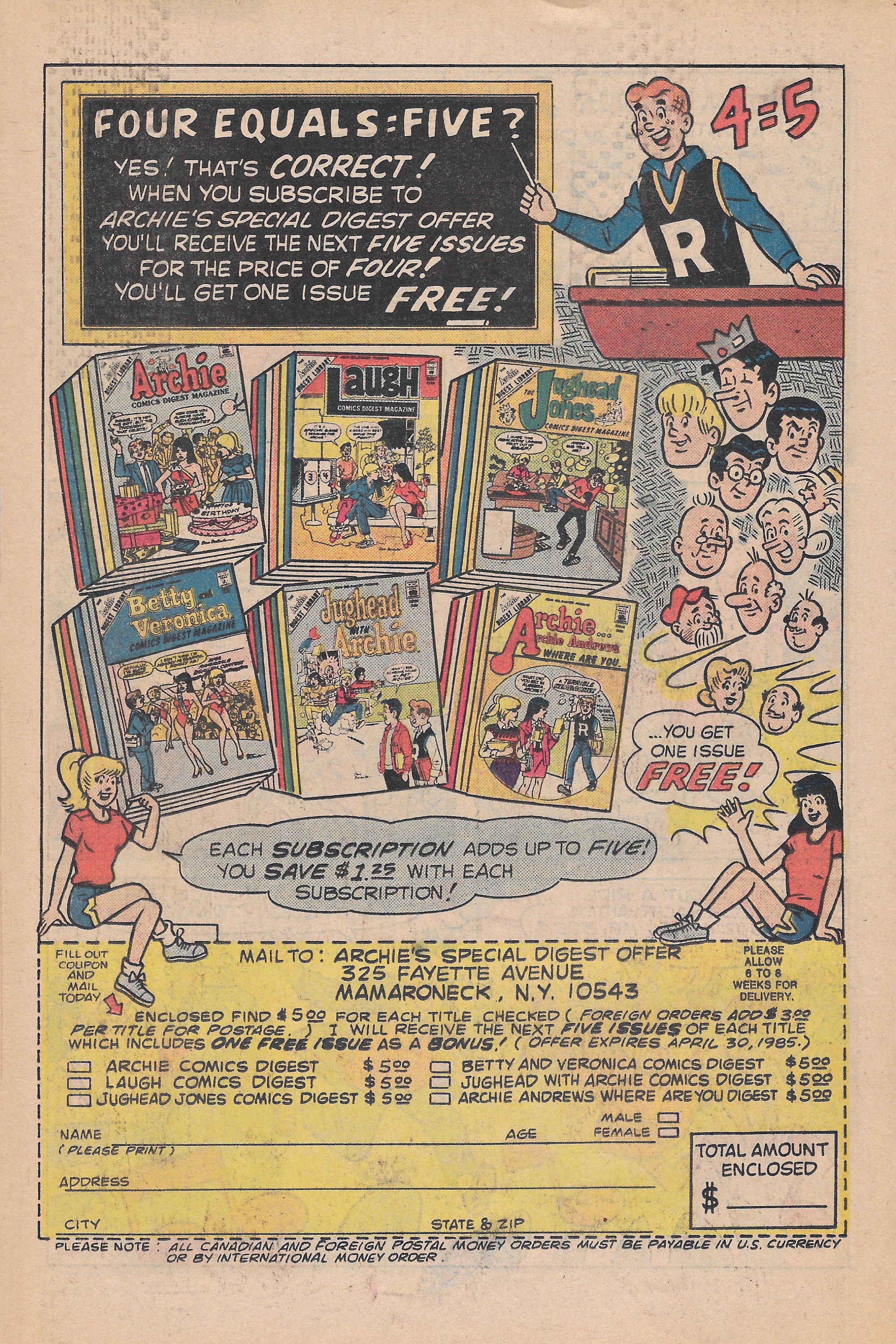 Read online Archie's Pals 'N' Gals (1952) comic -  Issue #175 - 18