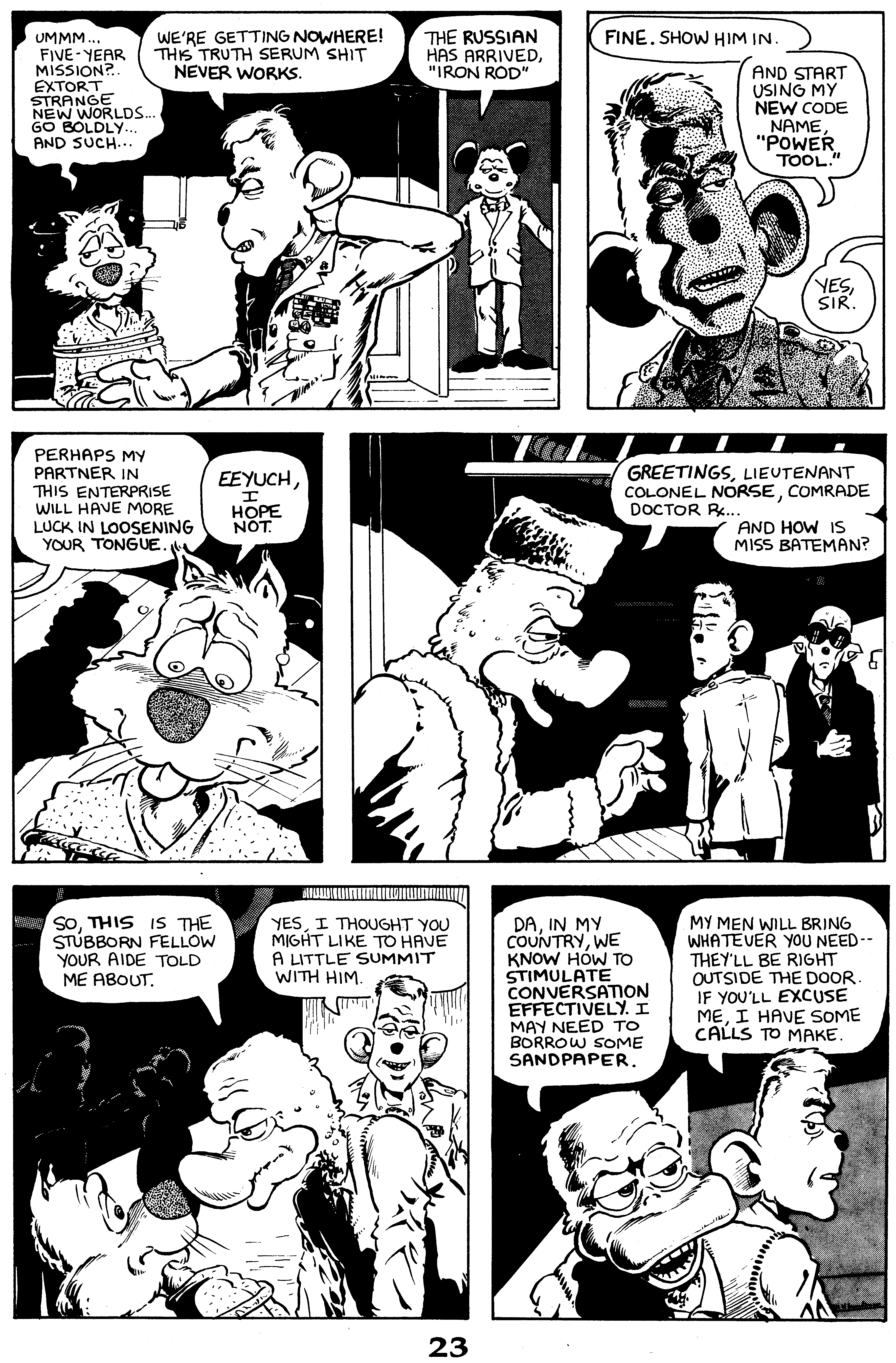 Read online Critters comic -  Issue #26 - 25