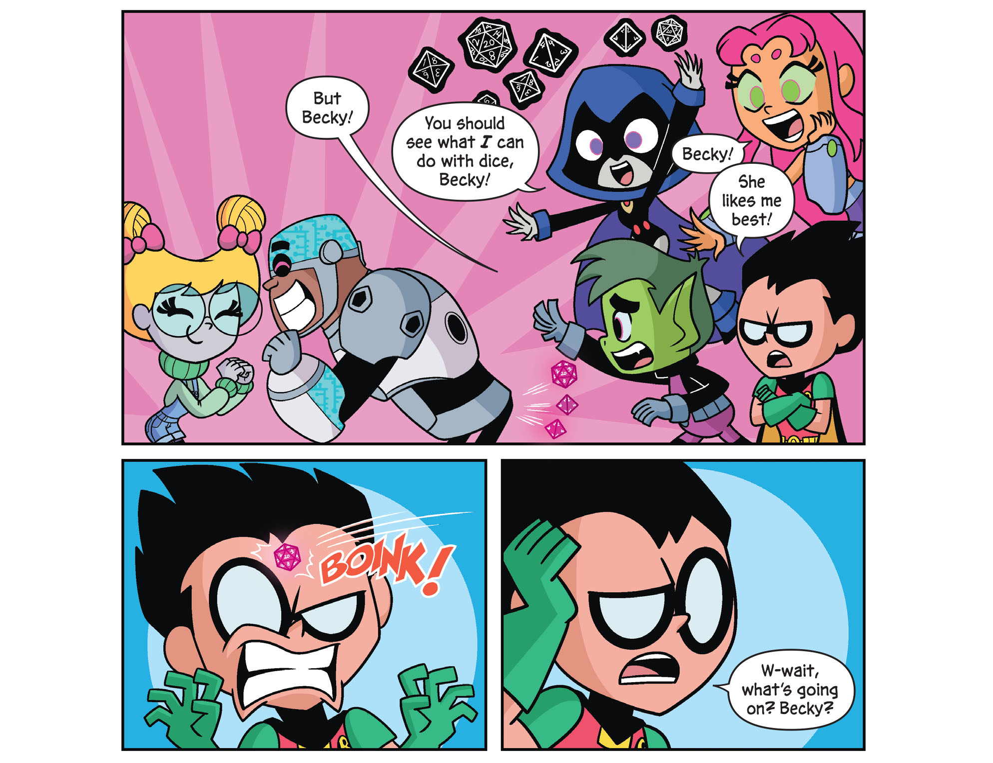 Read online Teen Titans Go! Roll With It! comic -  Issue #7 - 17