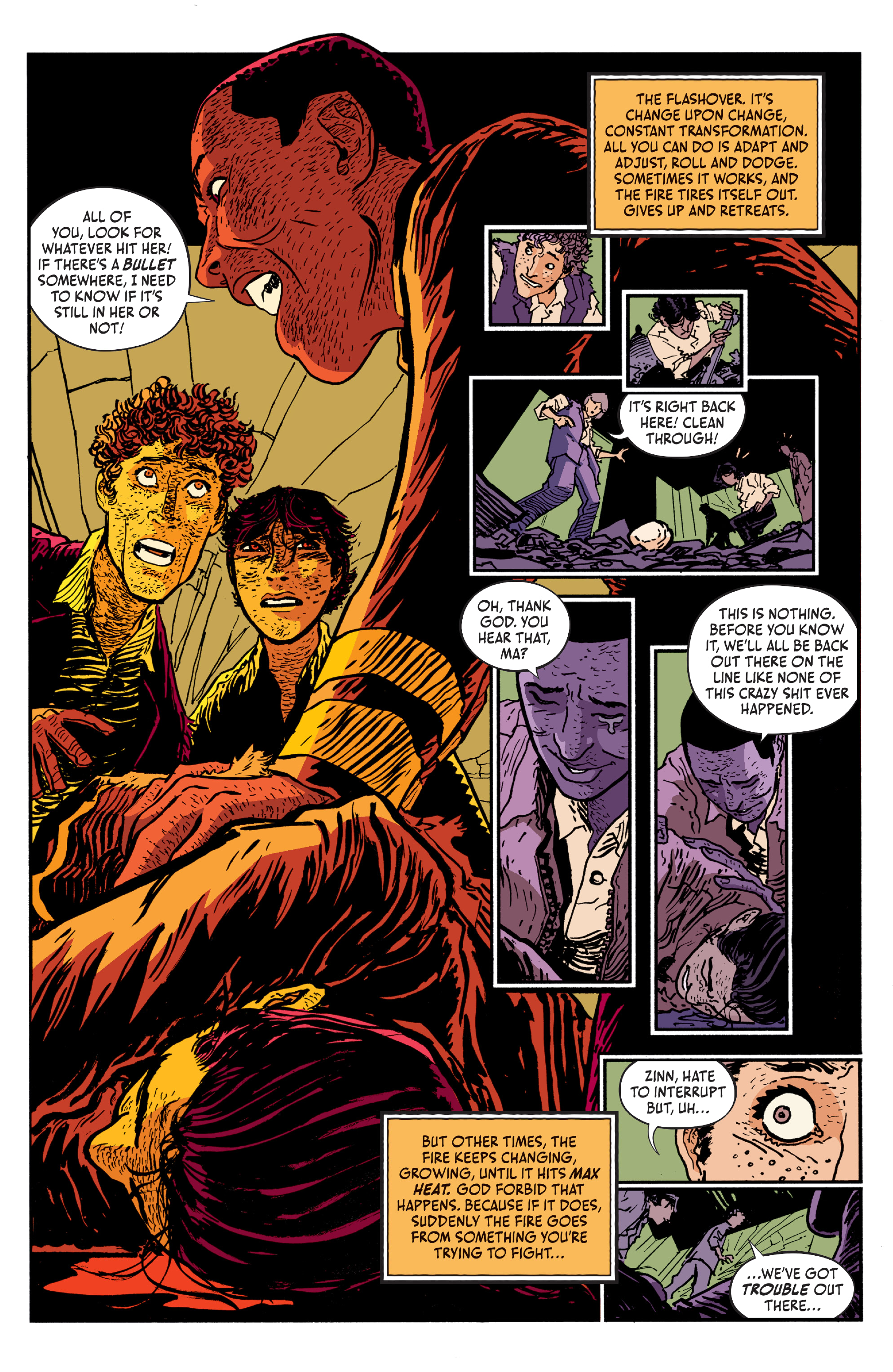 Read online Dark Spaces: Wildfire comic -  Issue #3 - 21