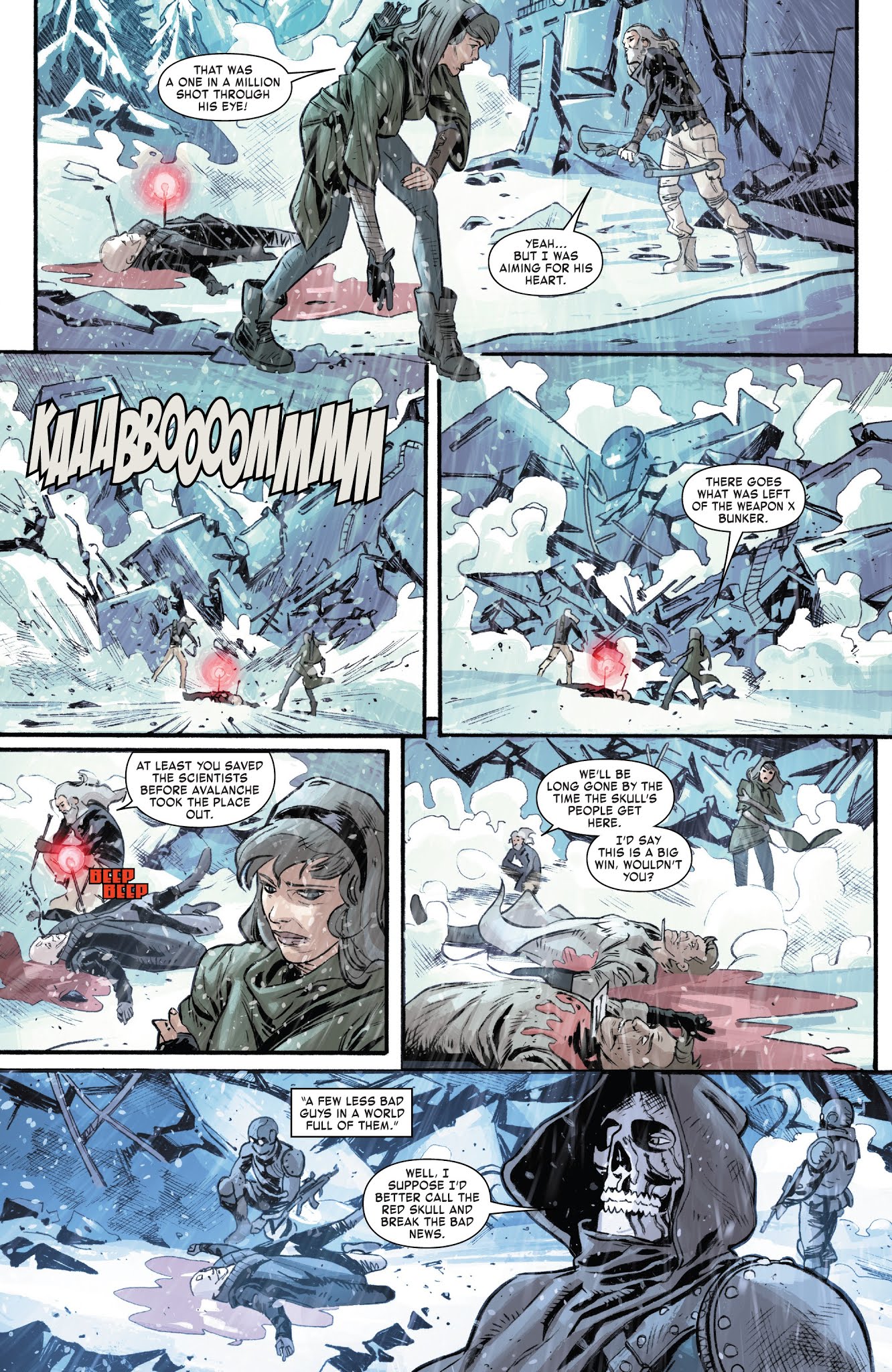 Read online Old Man Hawkeye comic -  Issue #12 - 20