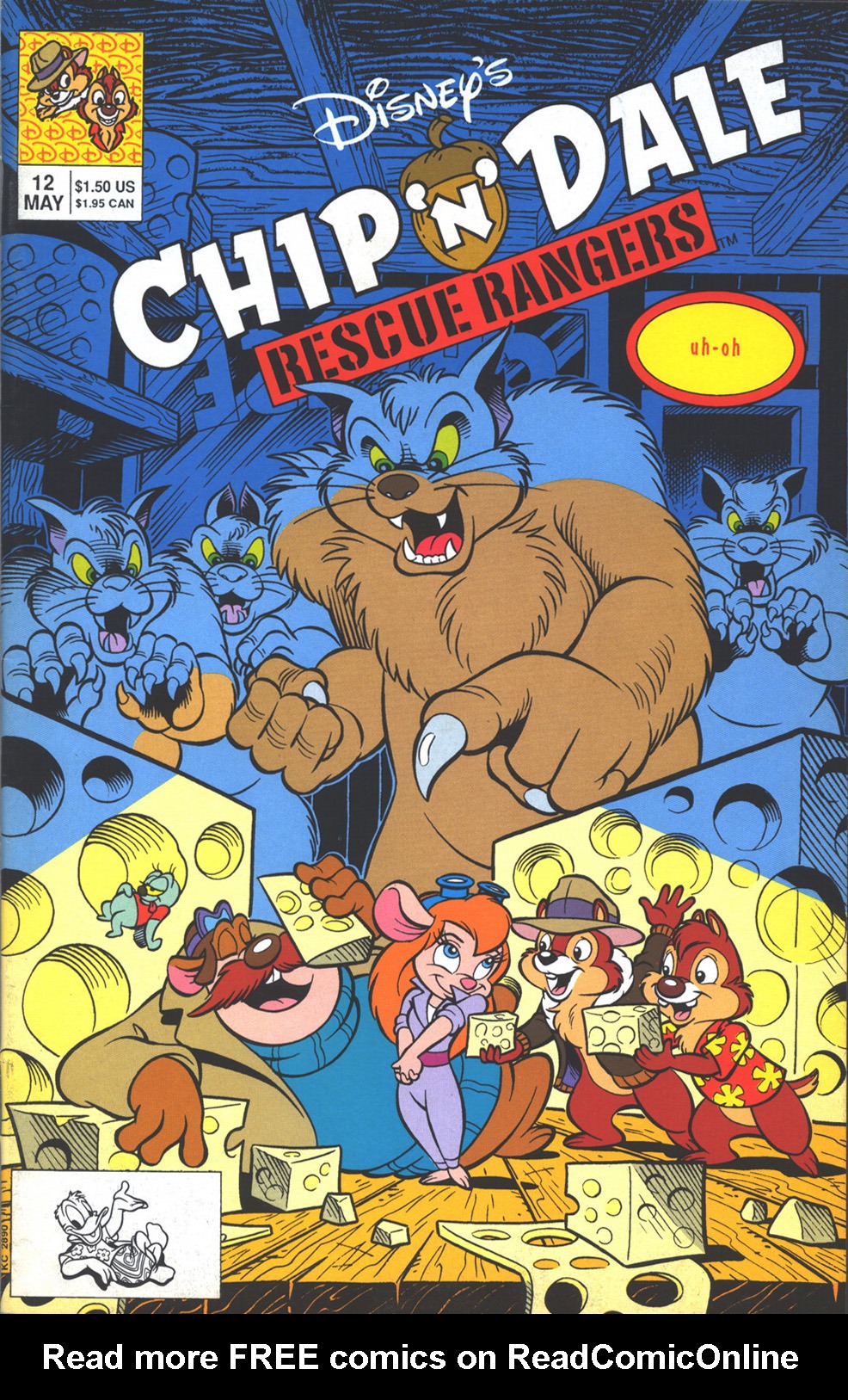 Read online Disney's Chip 'N Dale Rescue Rangers comic -  Issue #12 - 1