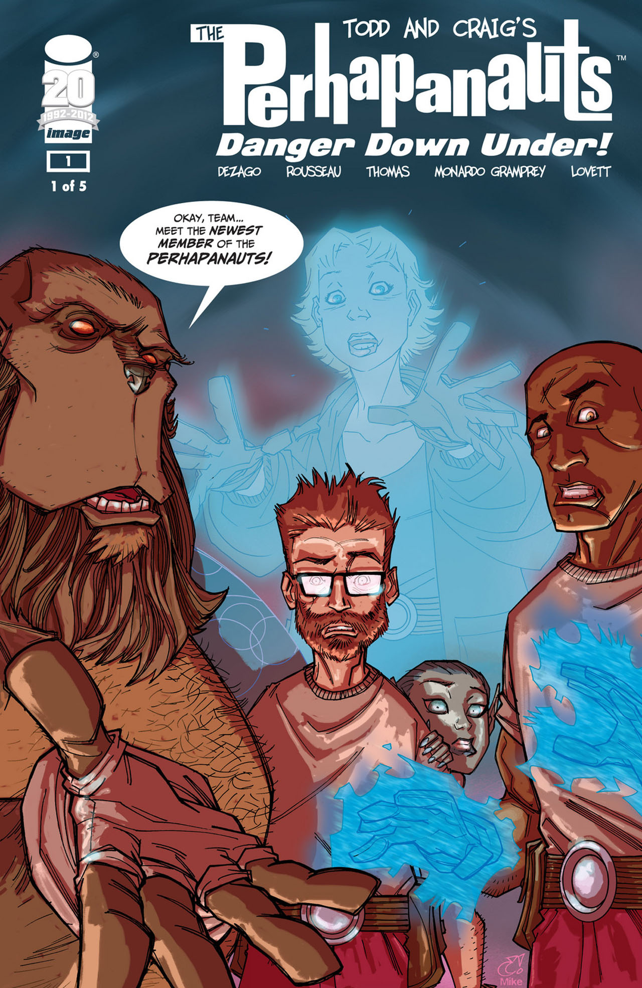 Read online The Perhapanauts: Danger Down Under! comic -  Issue #1 - 1