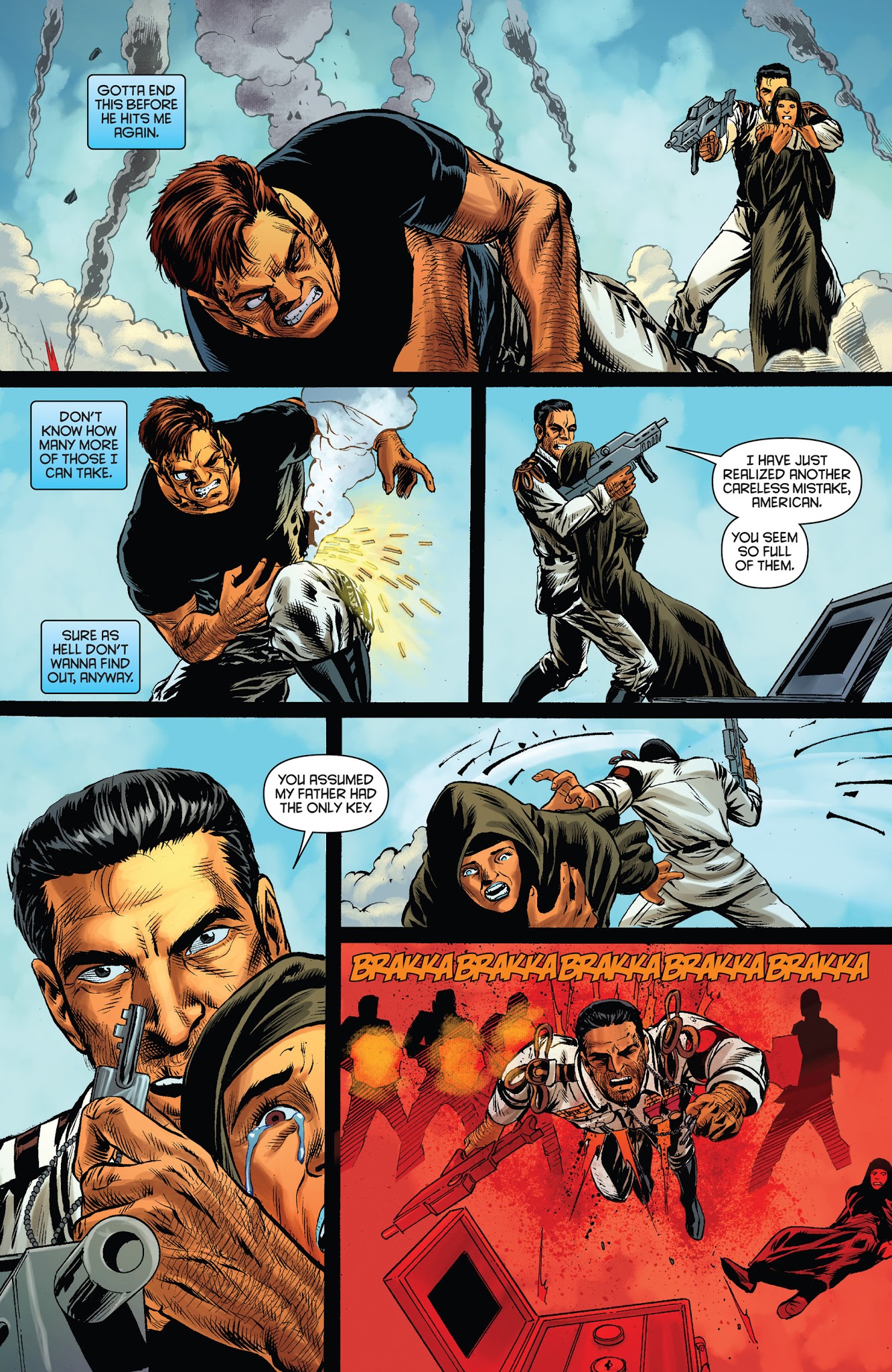 Read online Bionic Man comic -  Issue #19 - 22