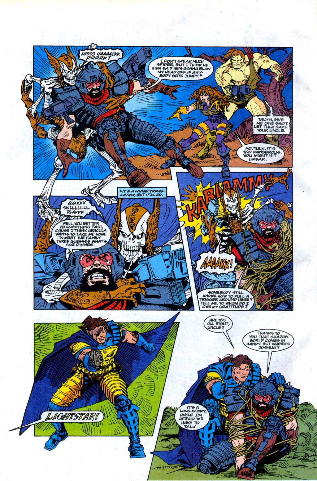 Read online Skeleton Warriors comic -  Issue #4 - 10