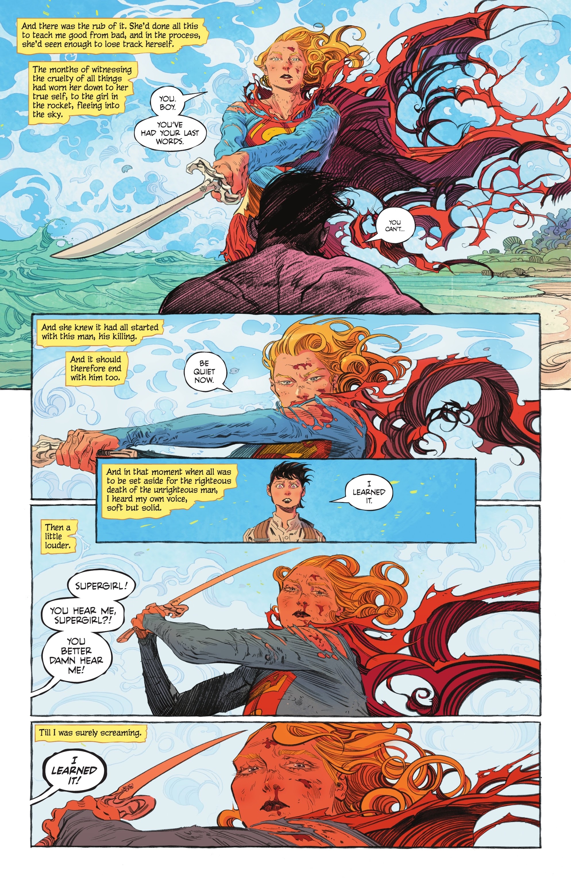 Read online Supergirl: Woman of Tomorrow comic -  Issue #8 - 18