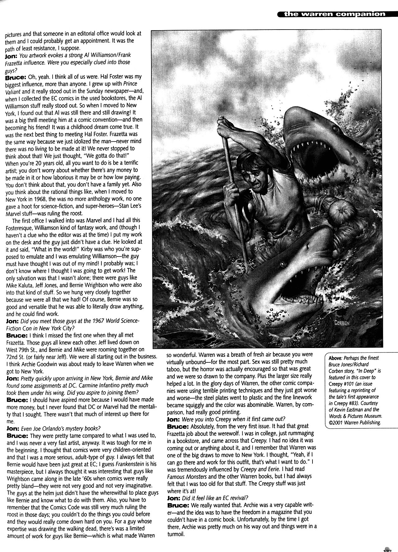 Read online Warren Companion comic -  Issue # TPB (Part 2) - 78