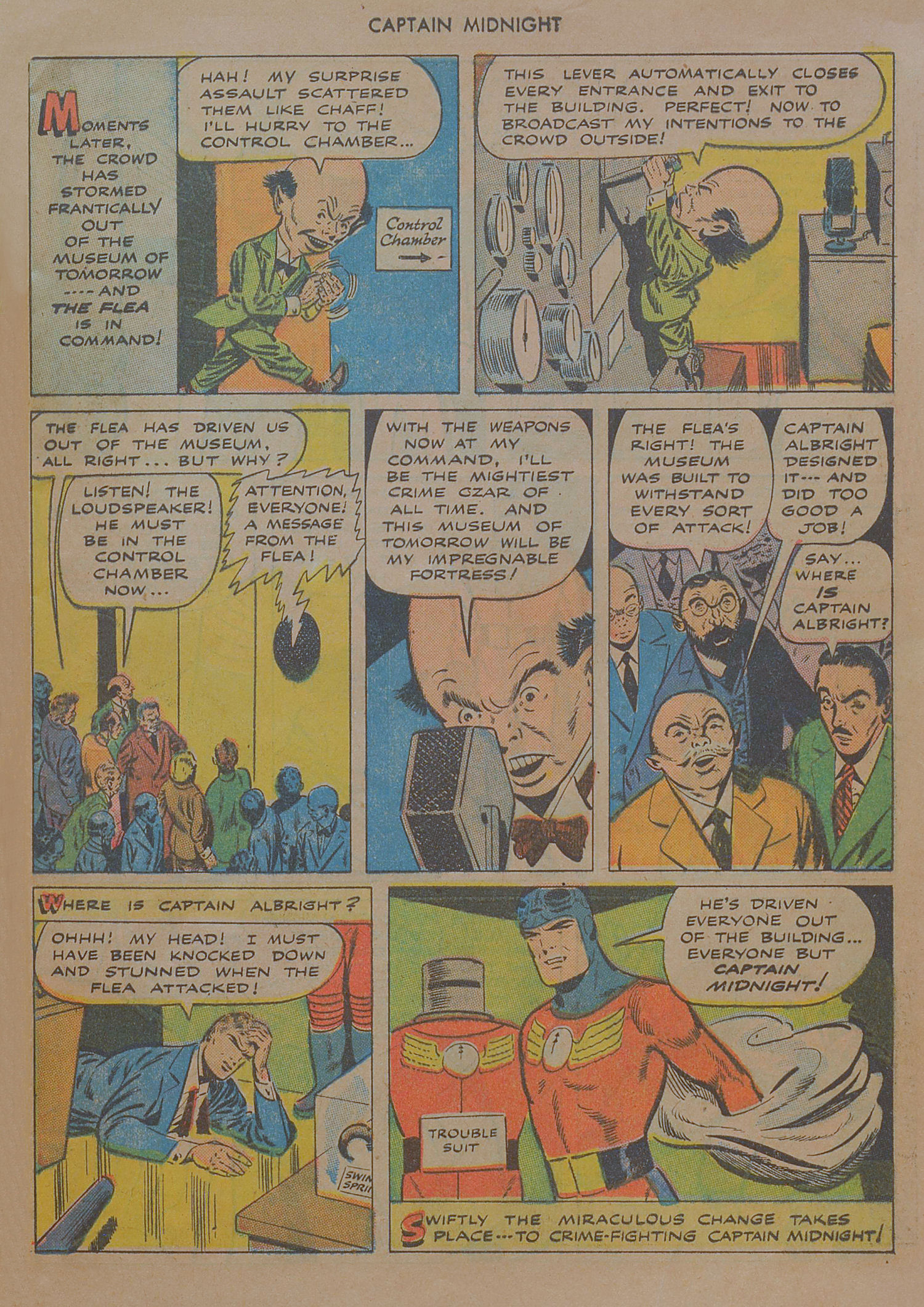 Read online Captain Midnight (1942) comic -  Issue #67 - 5