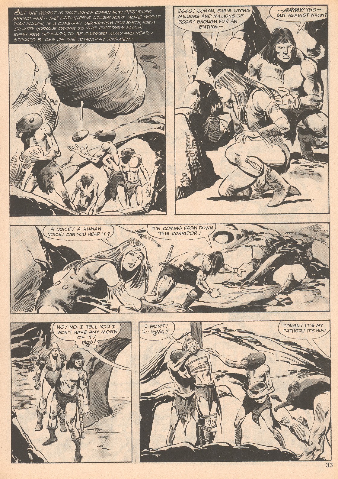 Read online The Savage Sword Of Conan comic -  Issue #70 - 33