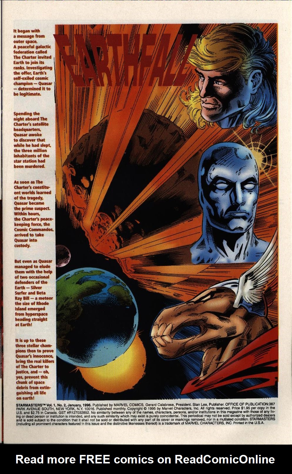 Read online Starmasters comic -  Issue #2 - 2