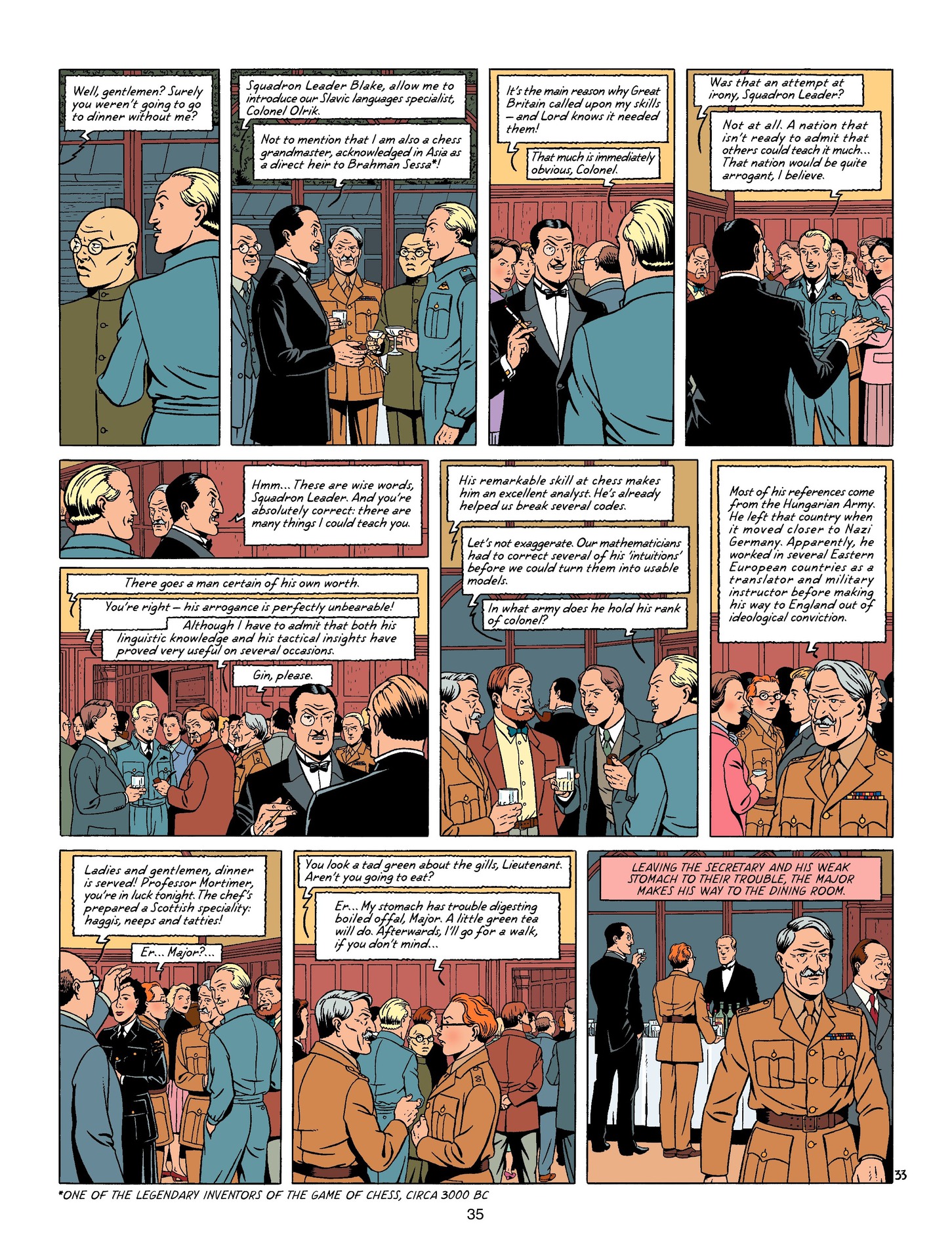 Read online Blake & Mortimer comic -  Issue #21 - 35