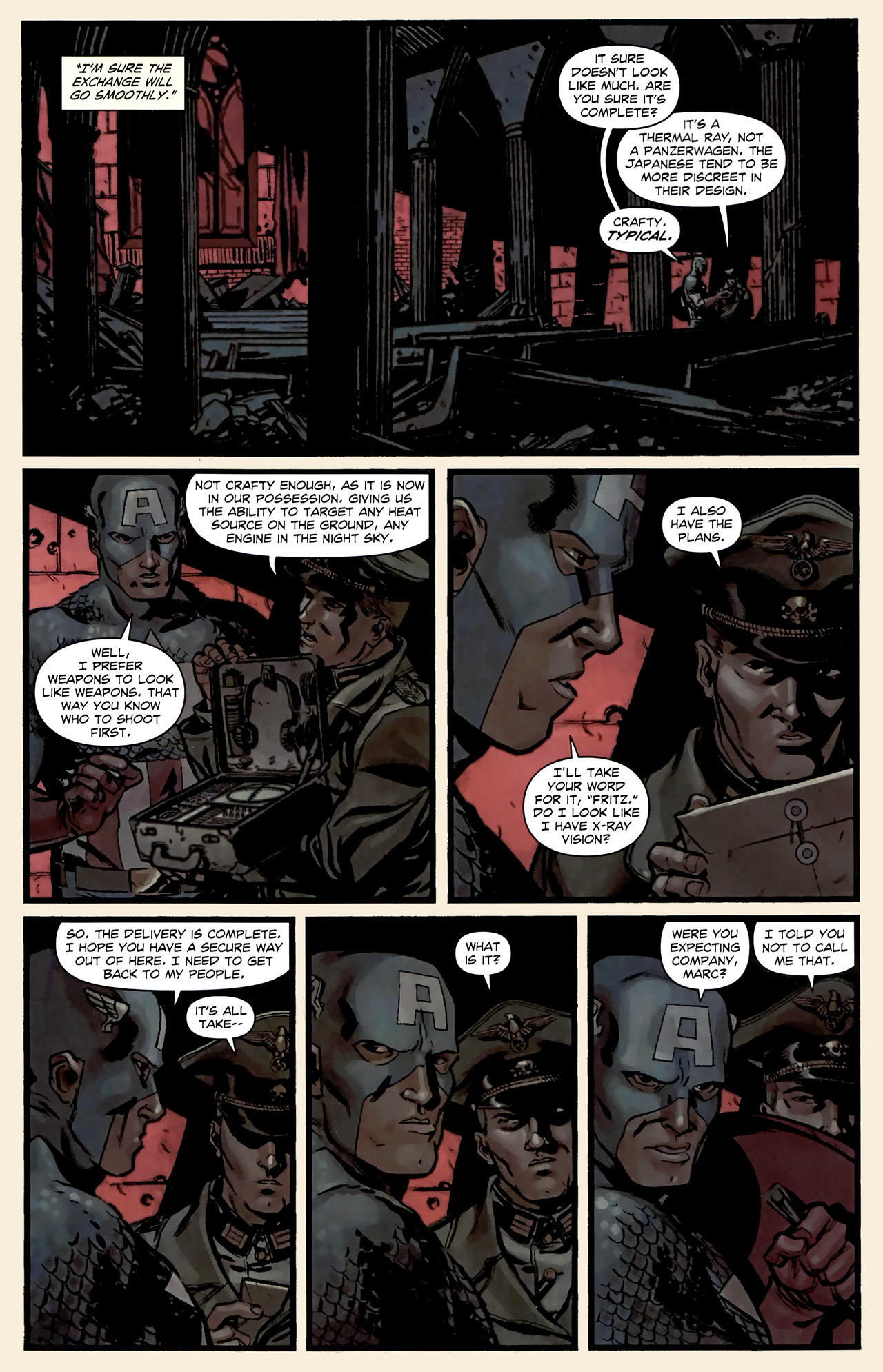 Captain America And The First Thirteen Full Page 6