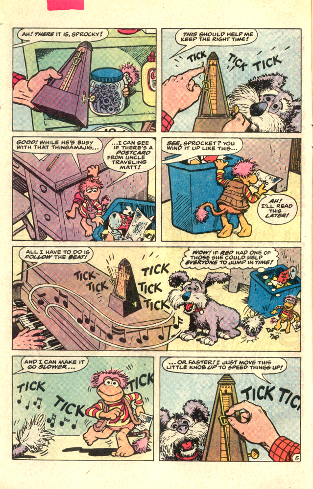 Read online Fraggle Rock comic -  Issue #1 - 6