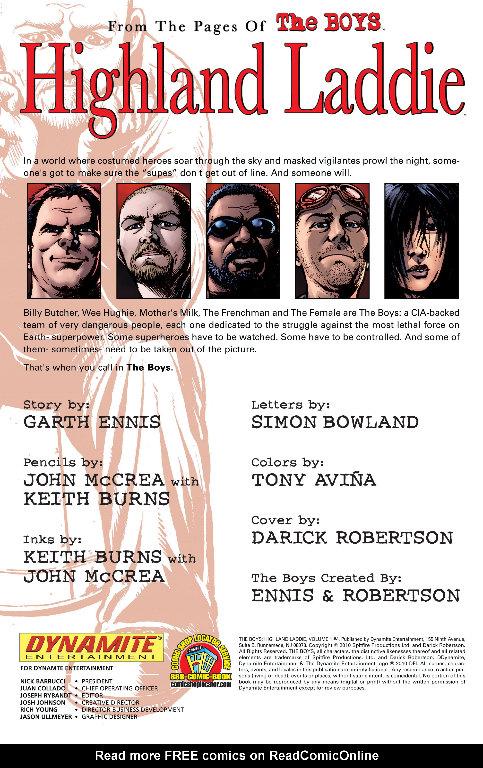 Read online The Boys: Highland Laddie comic -  Issue # TPB - 75