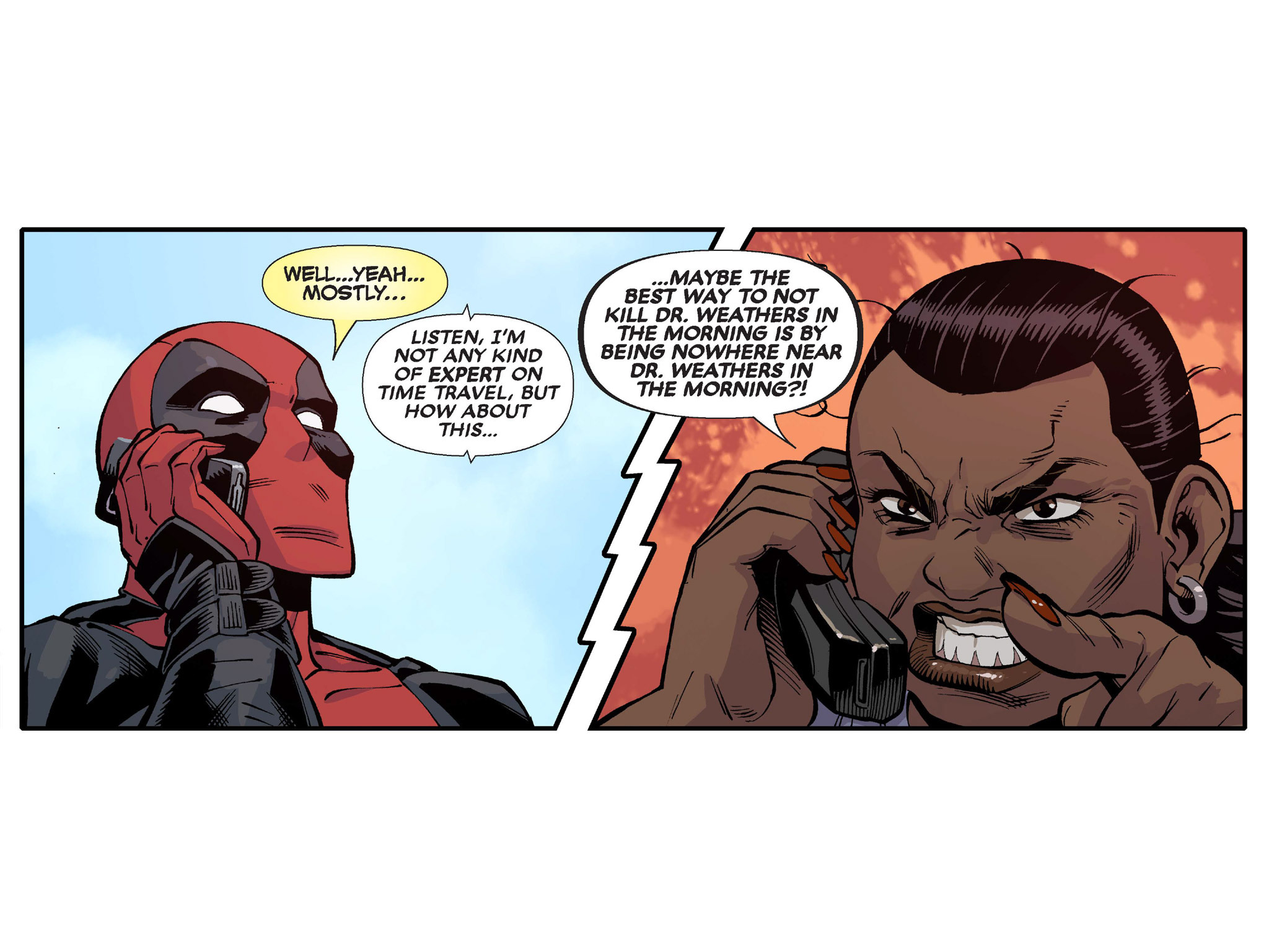 Read online Deadpool & Cable: Split Second Infinite Comic comic -  Issue #2 - 32