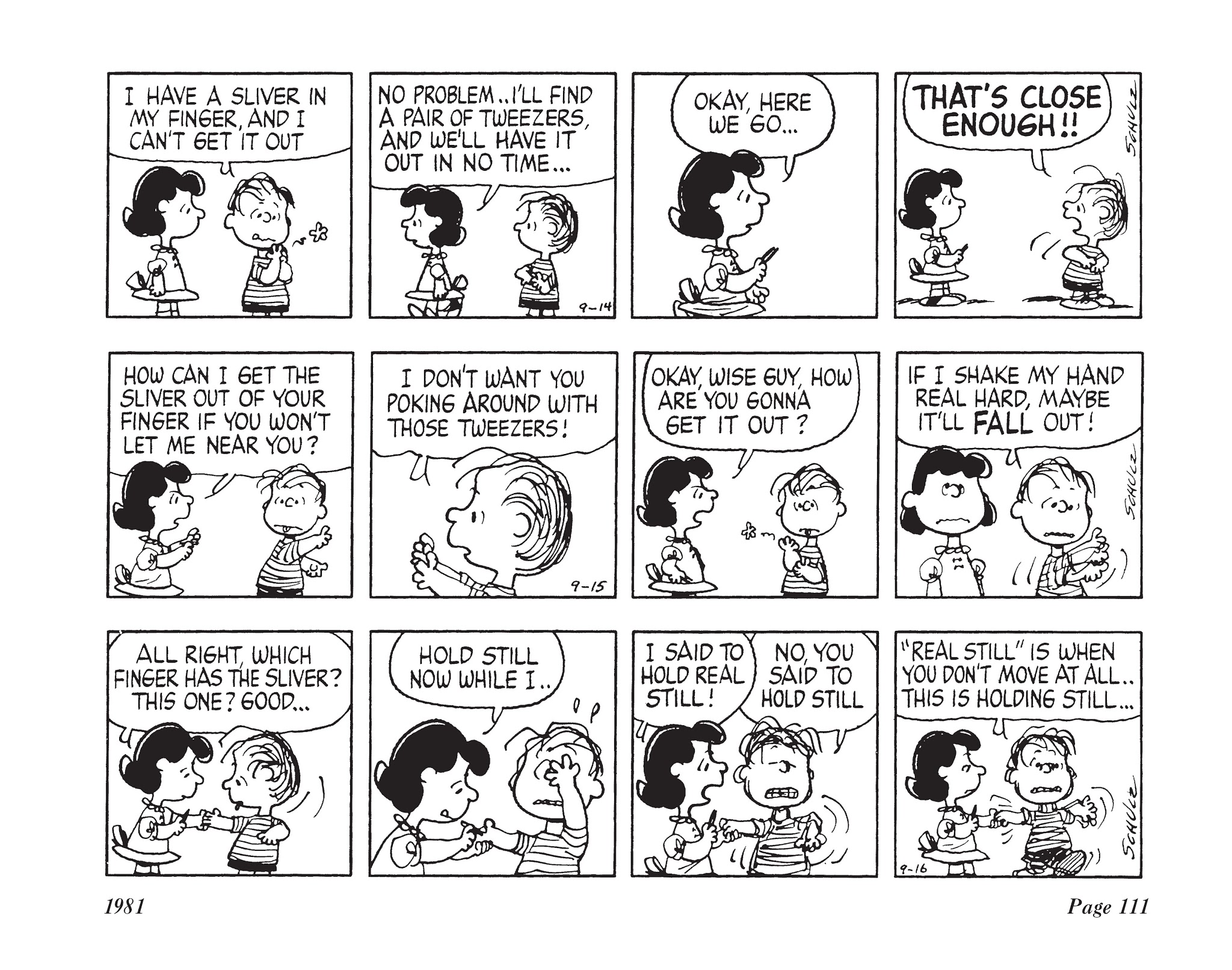Read online The Complete Peanuts comic -  Issue # TPB 16 - 129