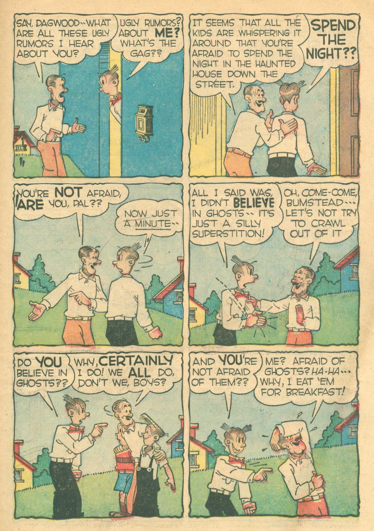Read online Blondie Comics (1947) comic -  Issue #5 - 25