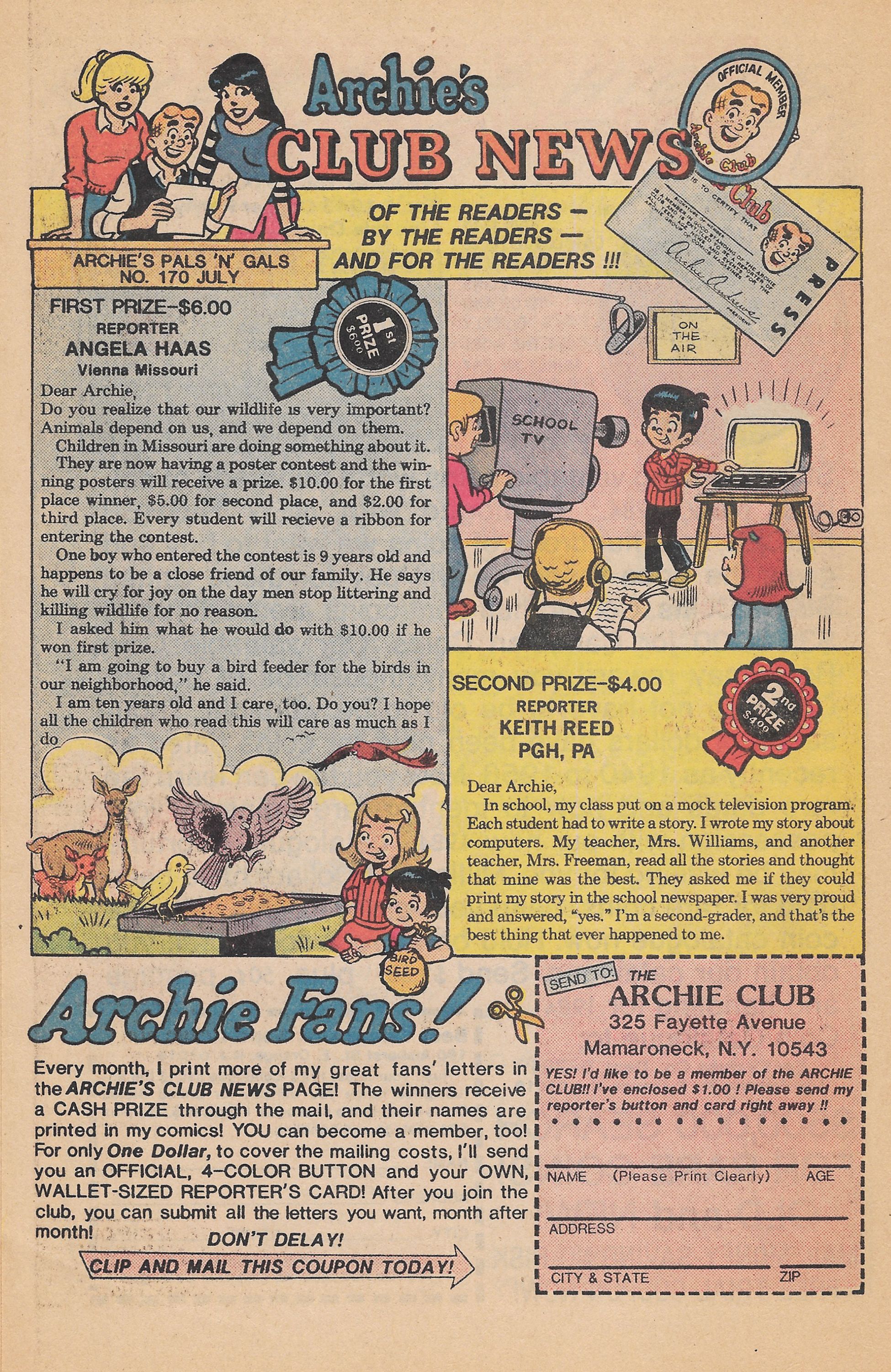 Read online Archie's Pals 'N' Gals (1952) comic -  Issue #170 - 10