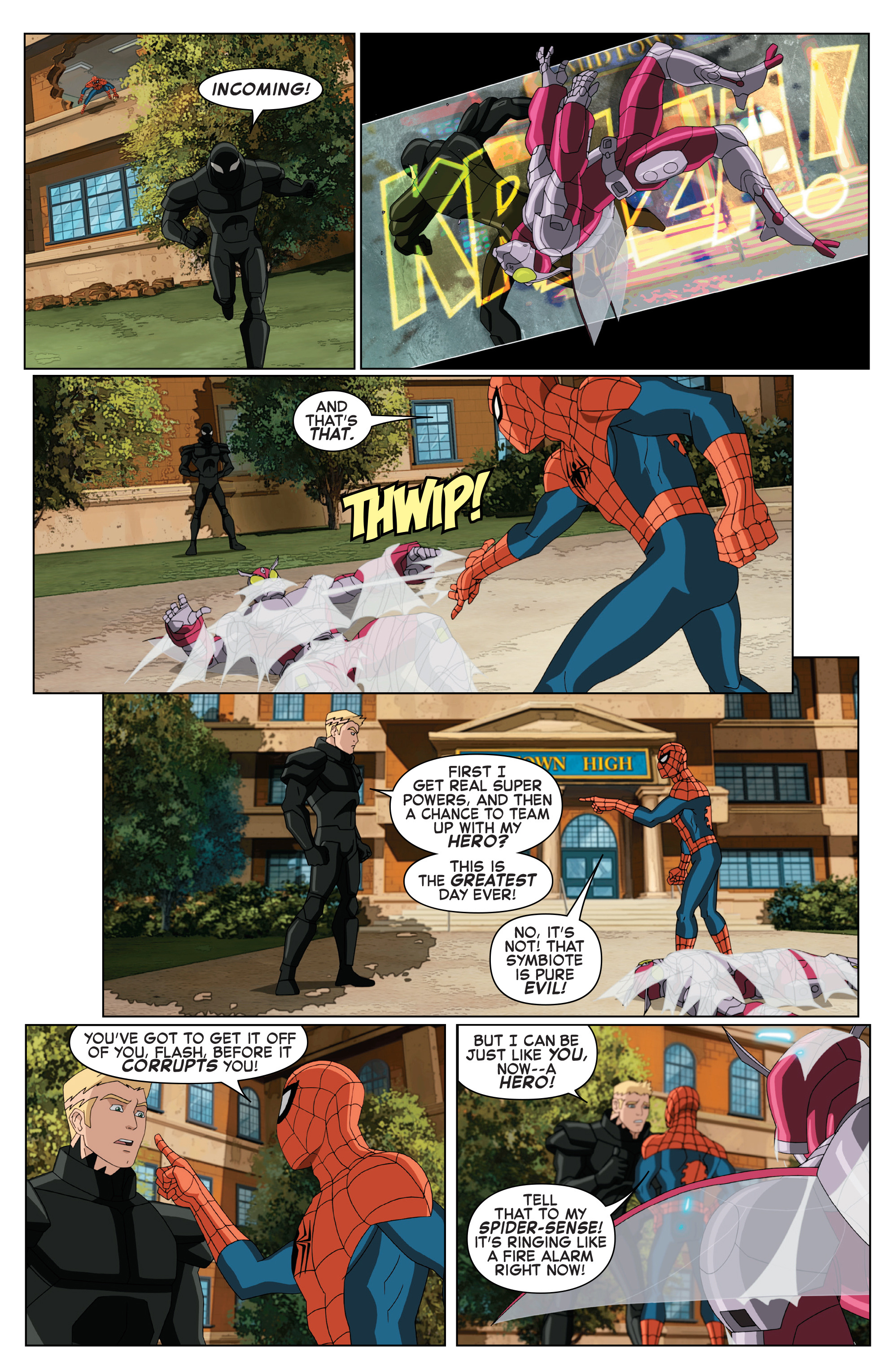 Read online Marvel Universe Ultimate Spider-Man Vs. The Sinister Six comic -  Issue #6 - 12