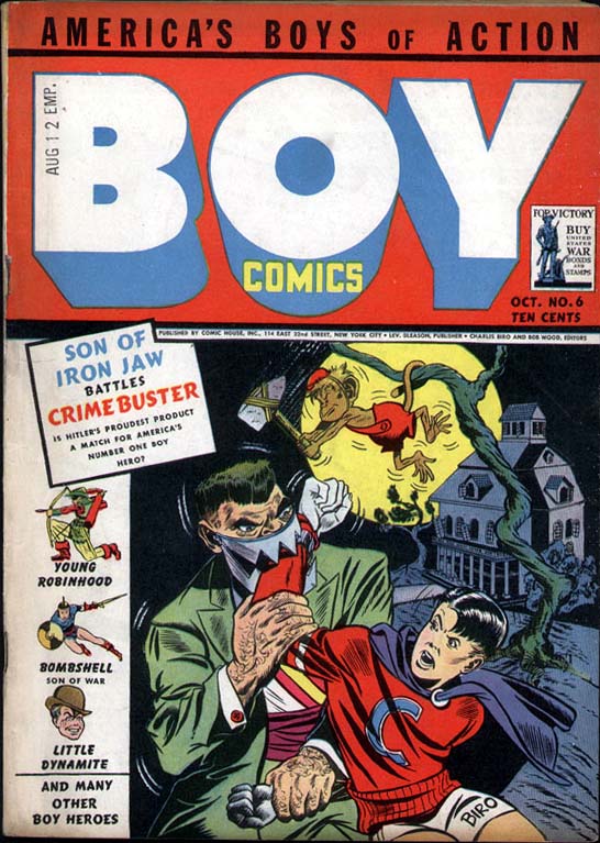 Read online Boy Comics comic -  Issue #6 - 1