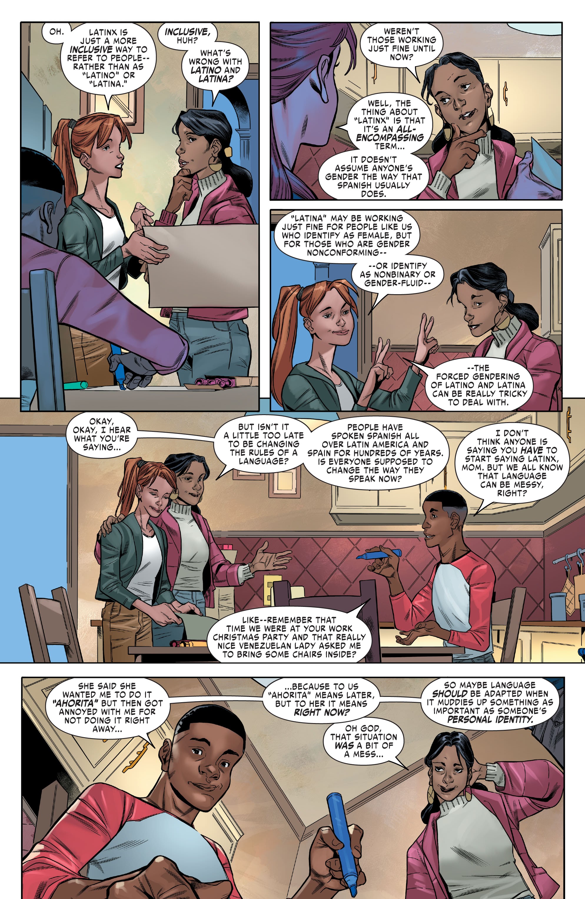 Read online Marvel's Voices: Community comic -  Issue # TPB - 35