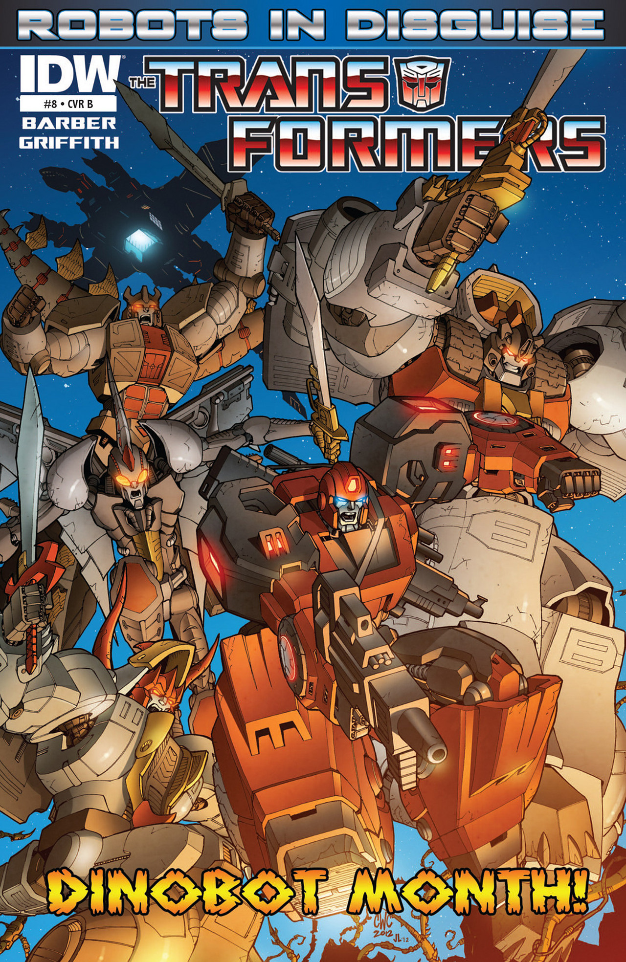 Read online Transformers: Robots In Disguise (2012) comic -  Issue #8 - 2