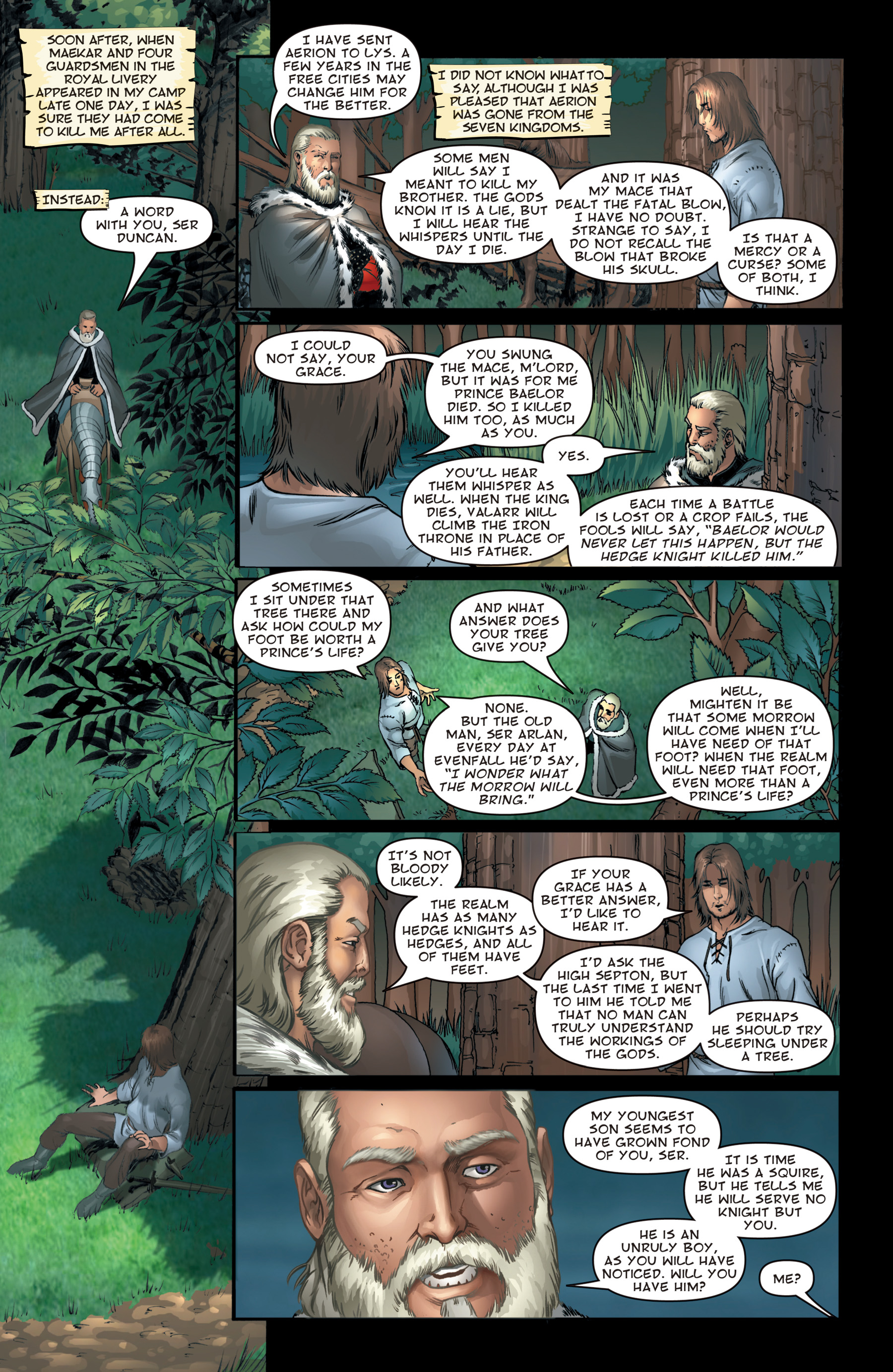 Read online The Hedge Knight: The Graphic Novel comic -  Issue # Full - 149