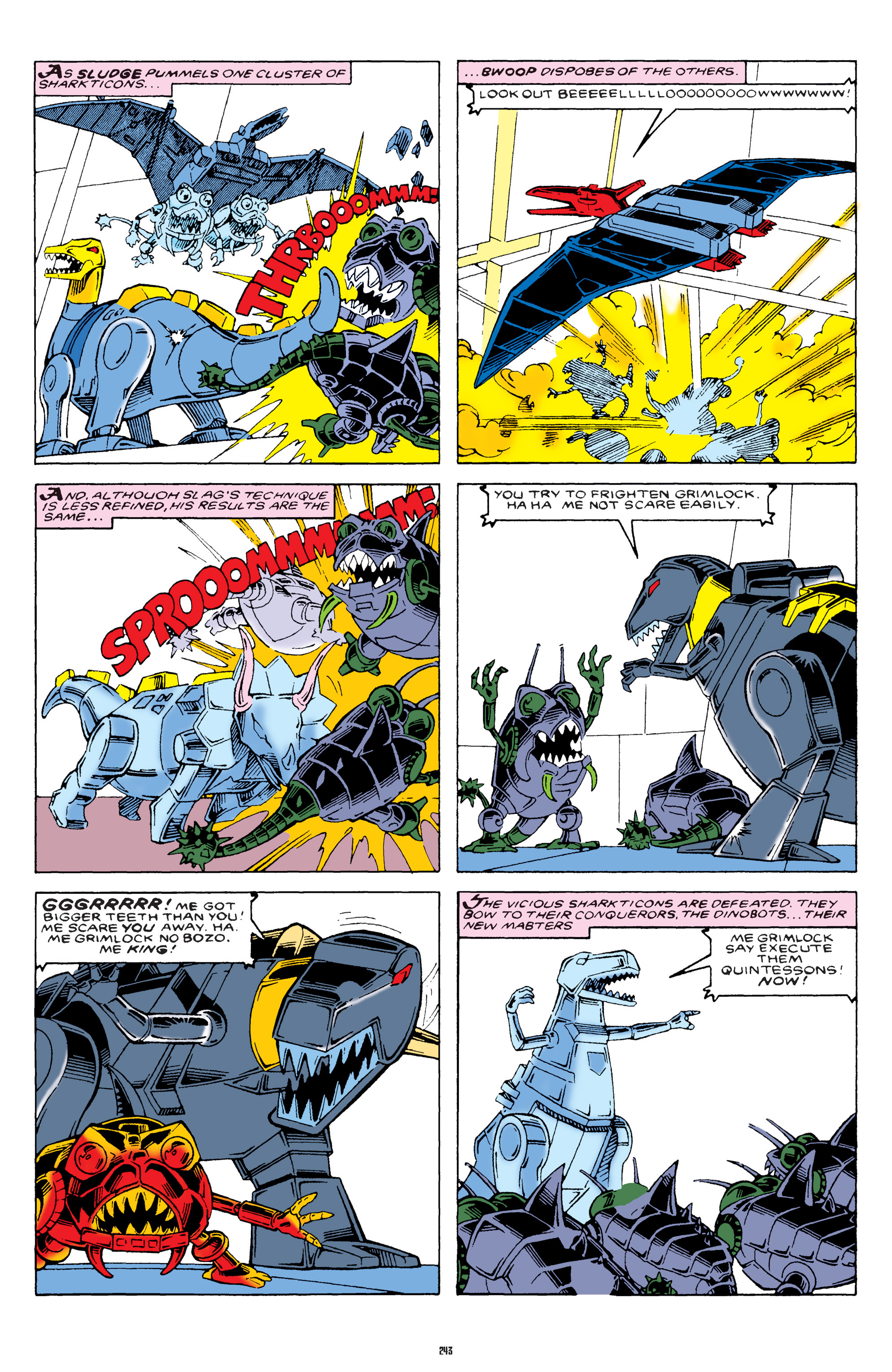 Read online The Transformers Classics comic -  Issue # TPB 7 - 242