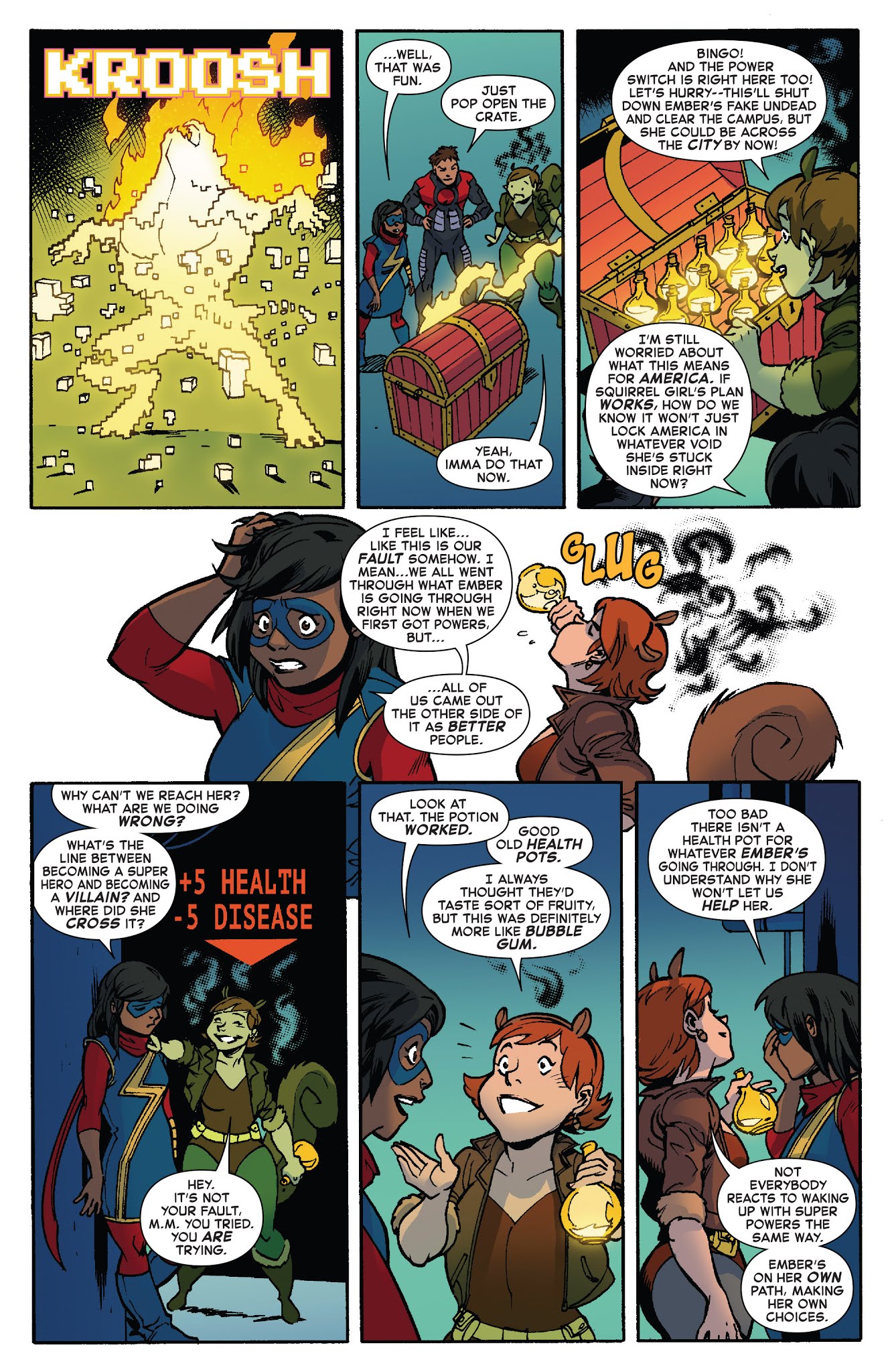 Read online Marvel Rising: Ms. Marvel/Squirrel Girl comic -  Issue # Full - 16